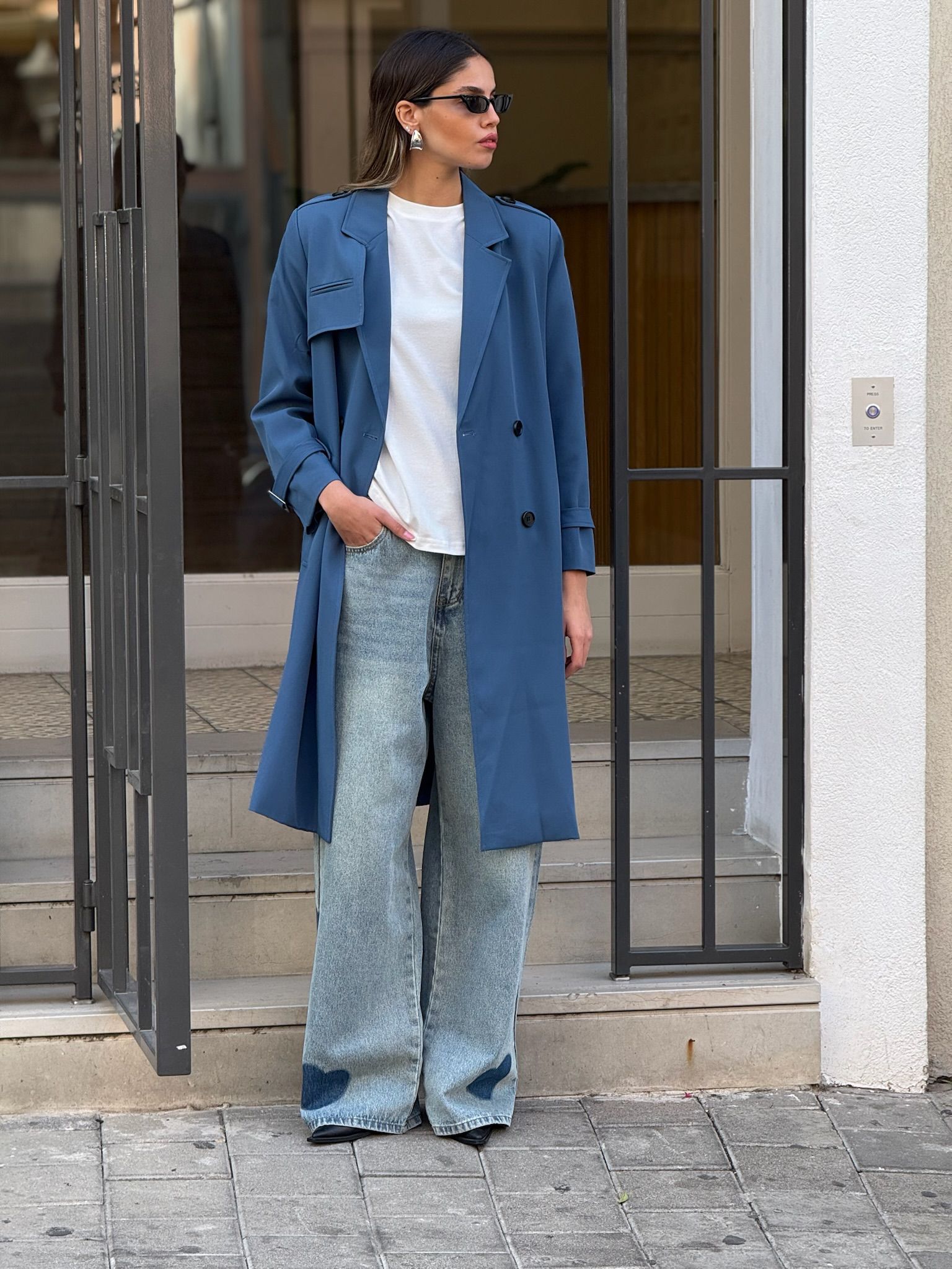 מעיל קאי כחול