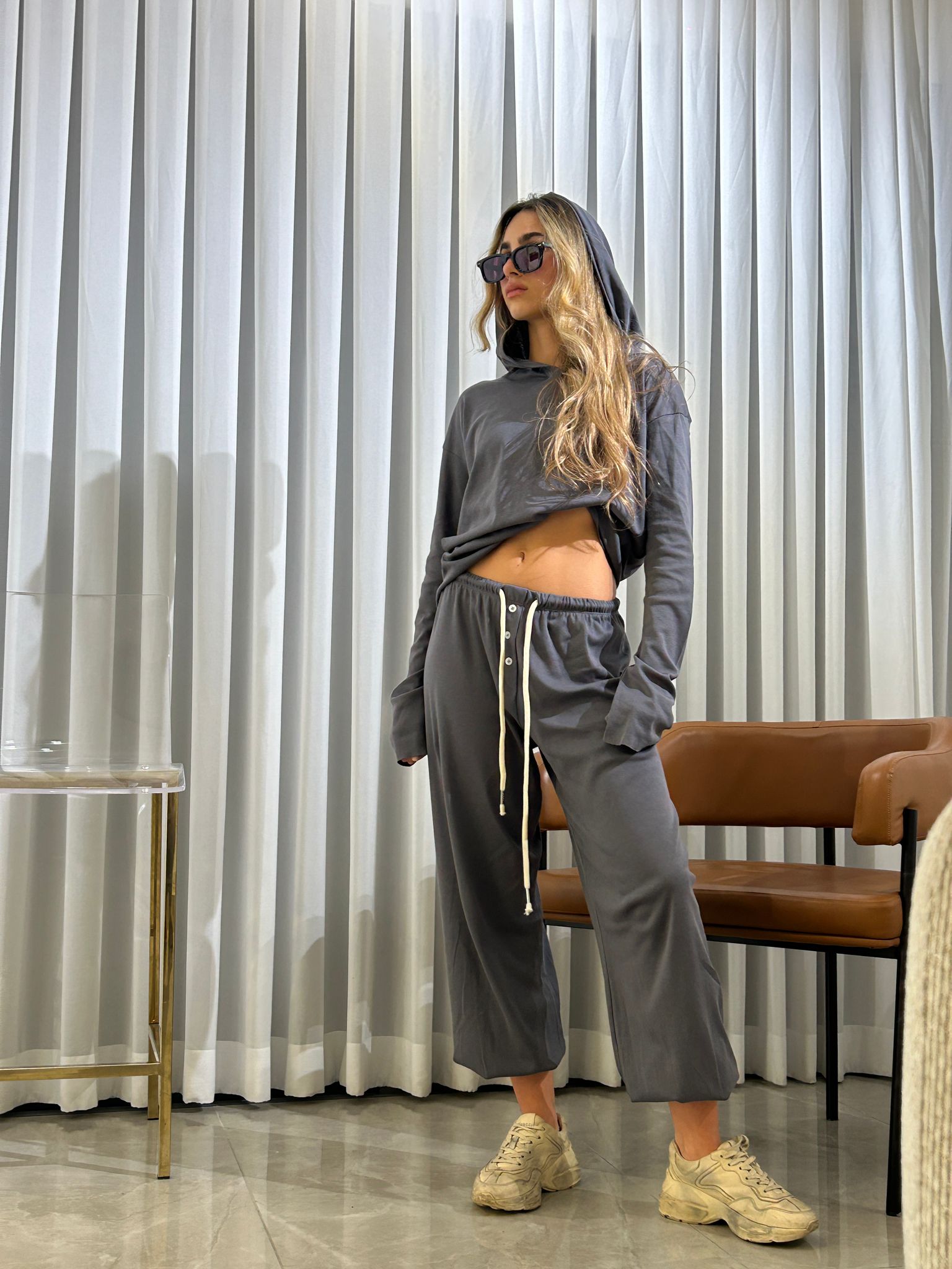 חליפת בריאן אפור