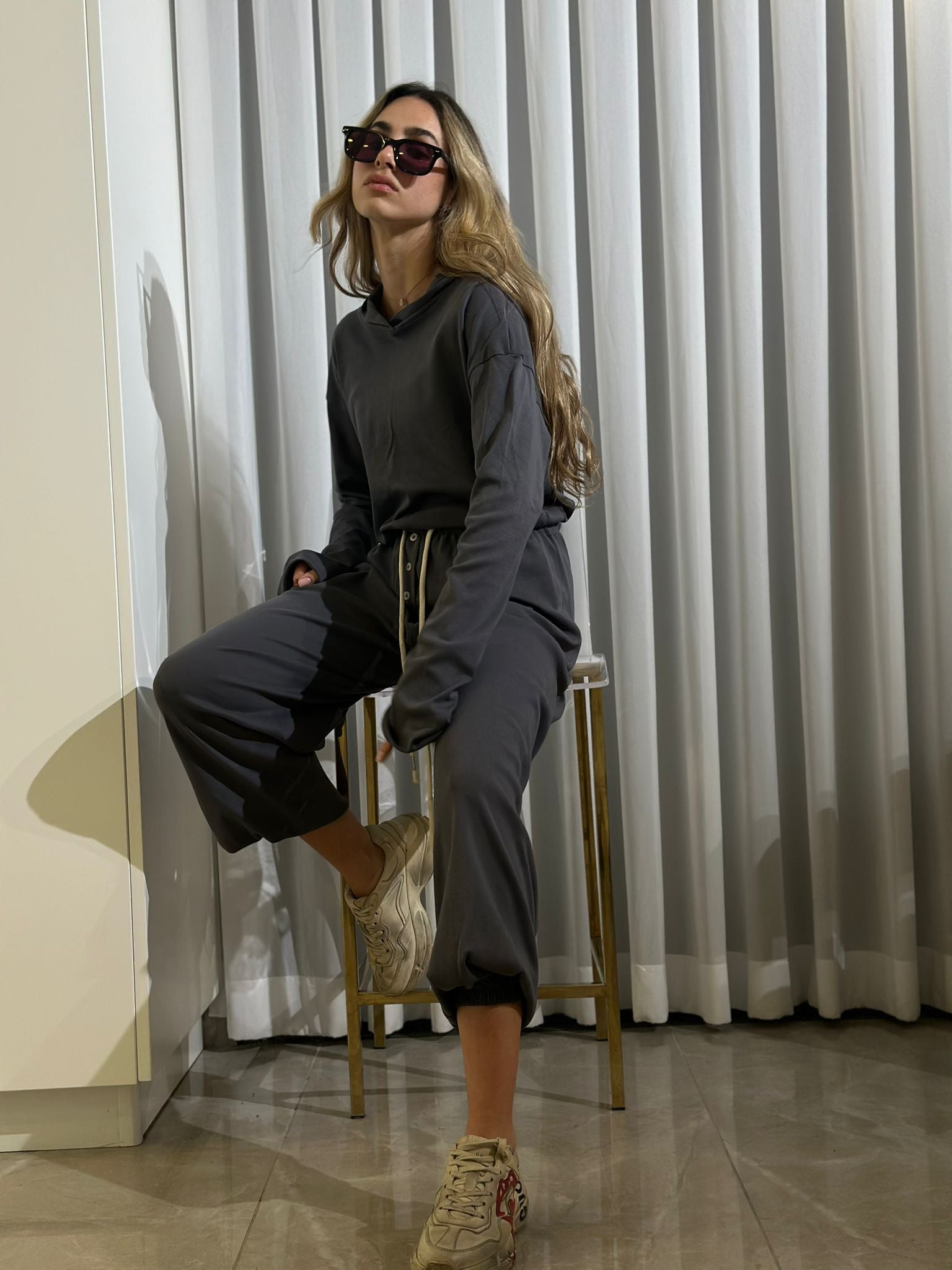 חליפת בריאן אפור