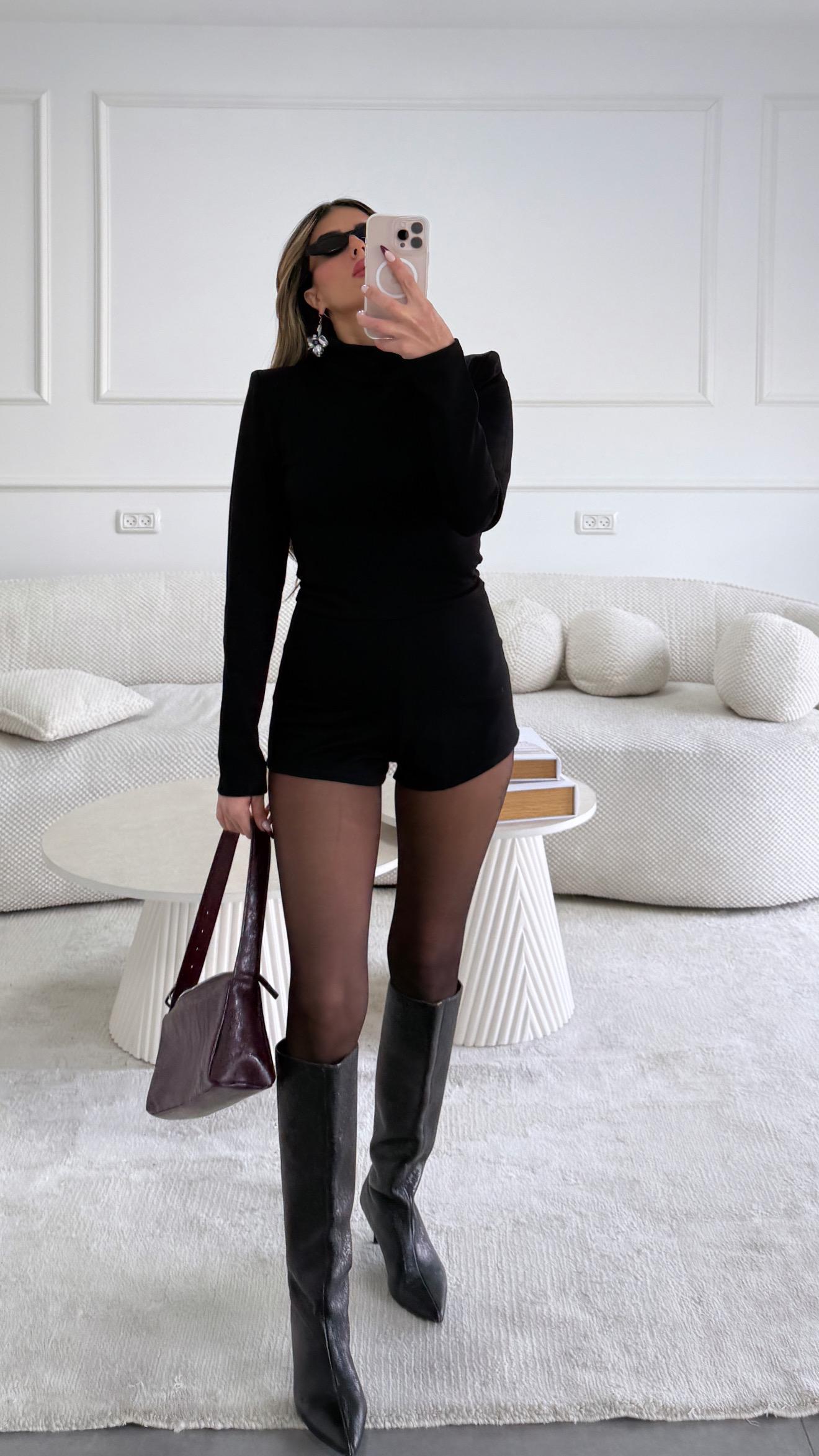 אוברול אמית שחור