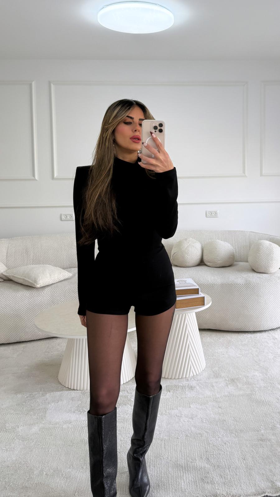 אוברול אמית שחור