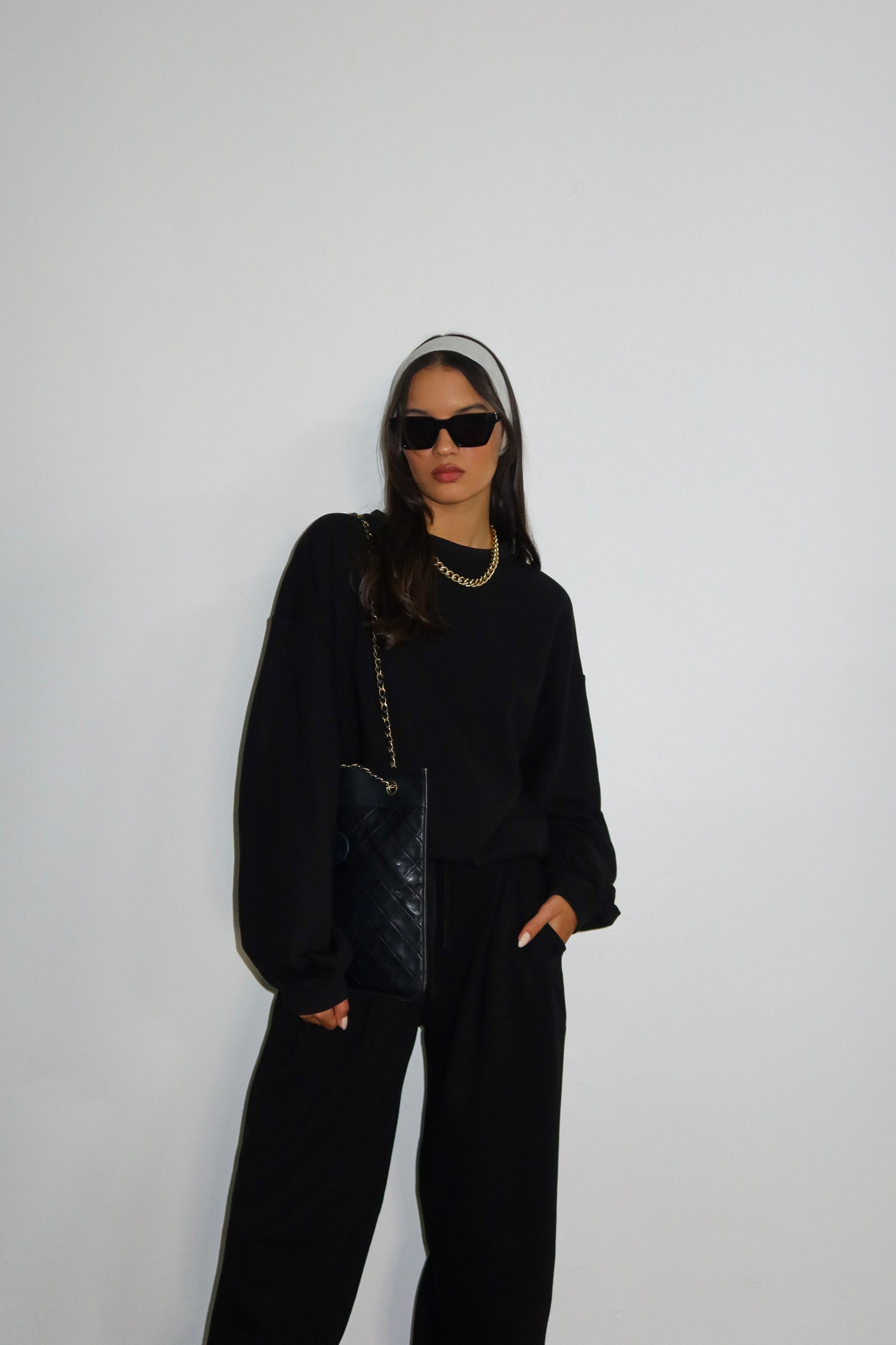 חליפת פררה שחור