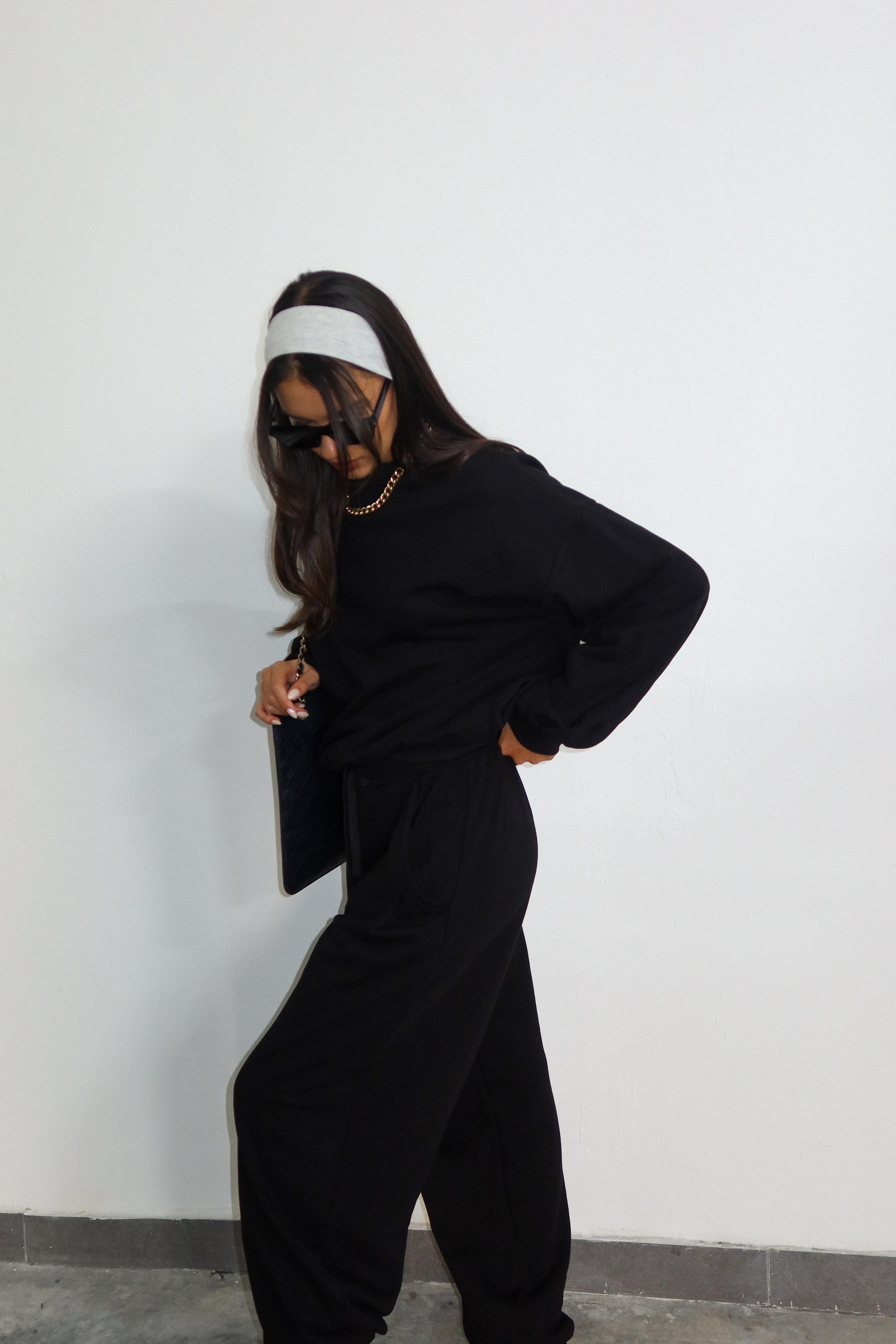 חליפת פררה שחור