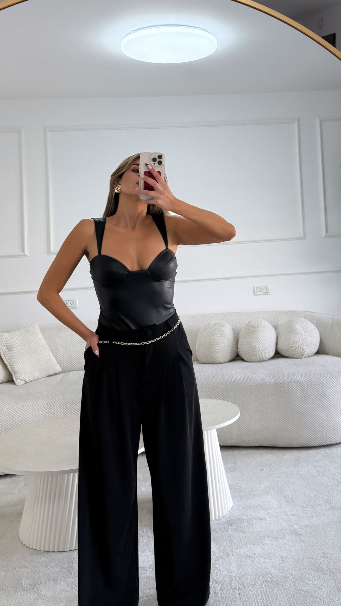 מכנס מוניק שחור