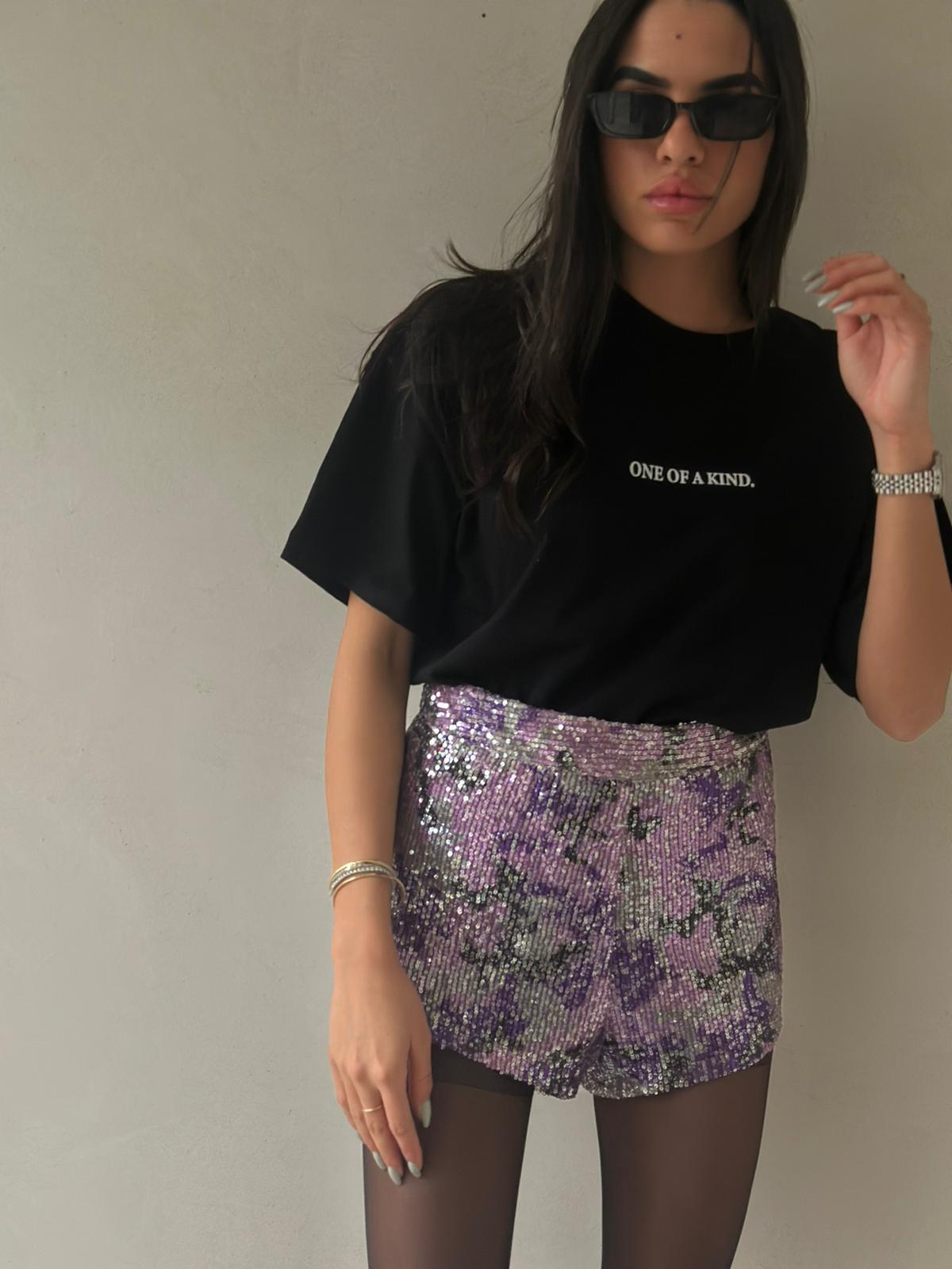 שורט פאייט סגול