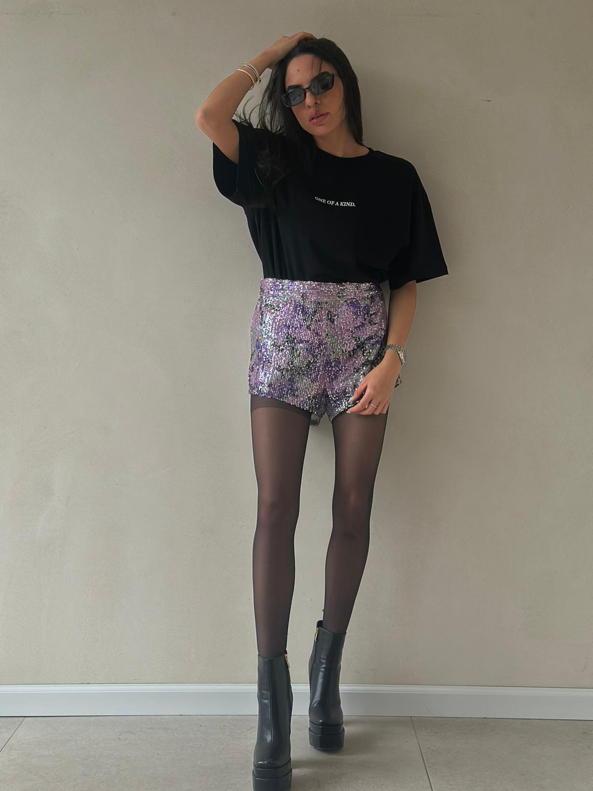 שורט פאייט סגול