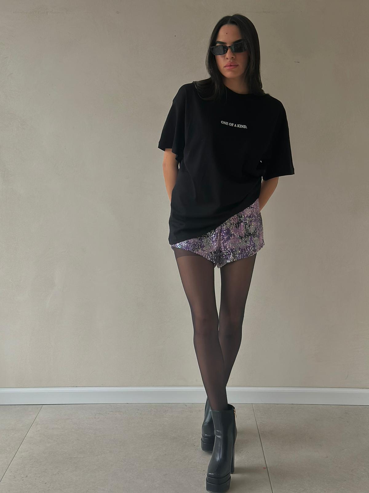 שורט פאייט סגול