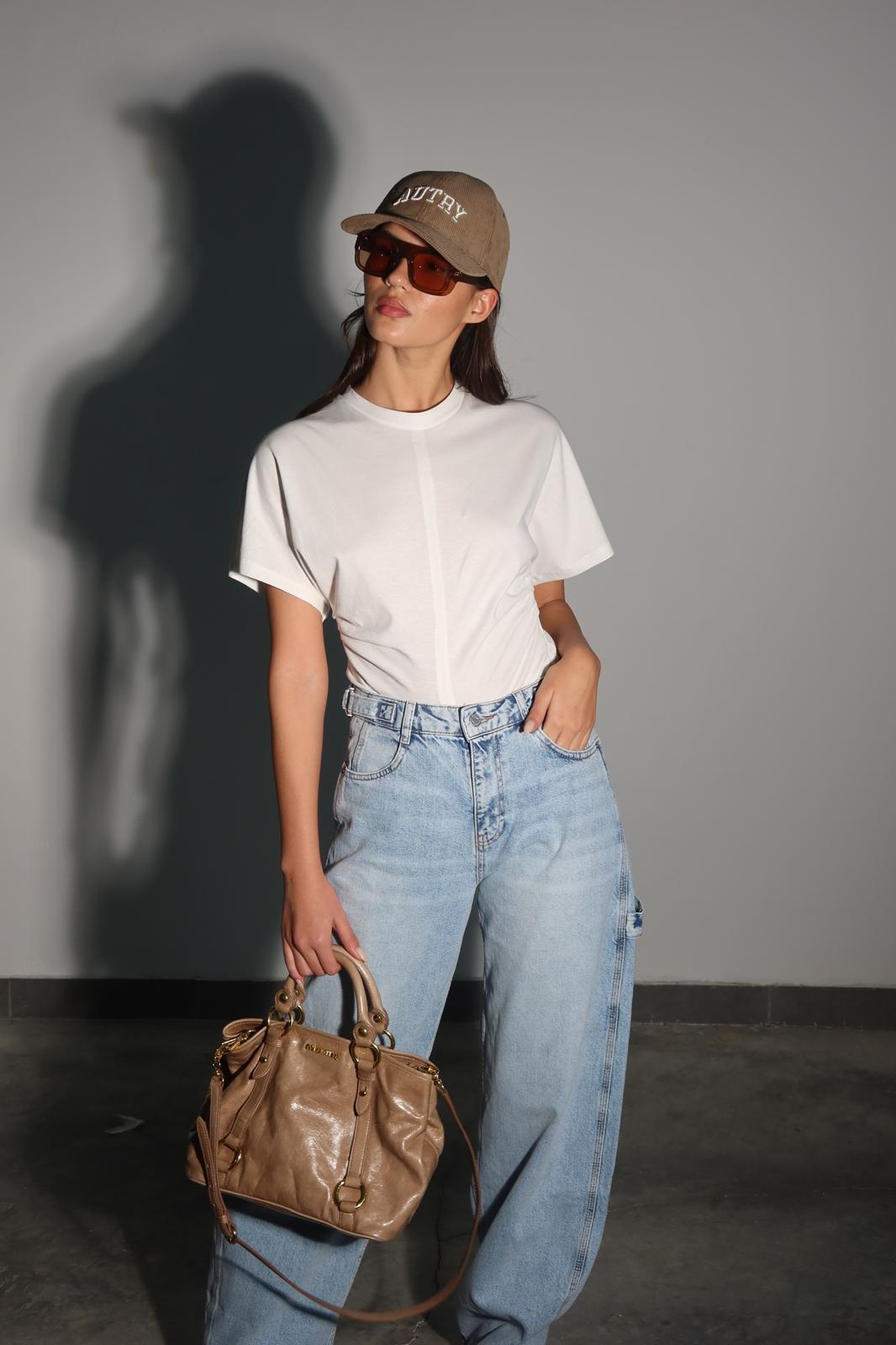 חולצת סייט לבן