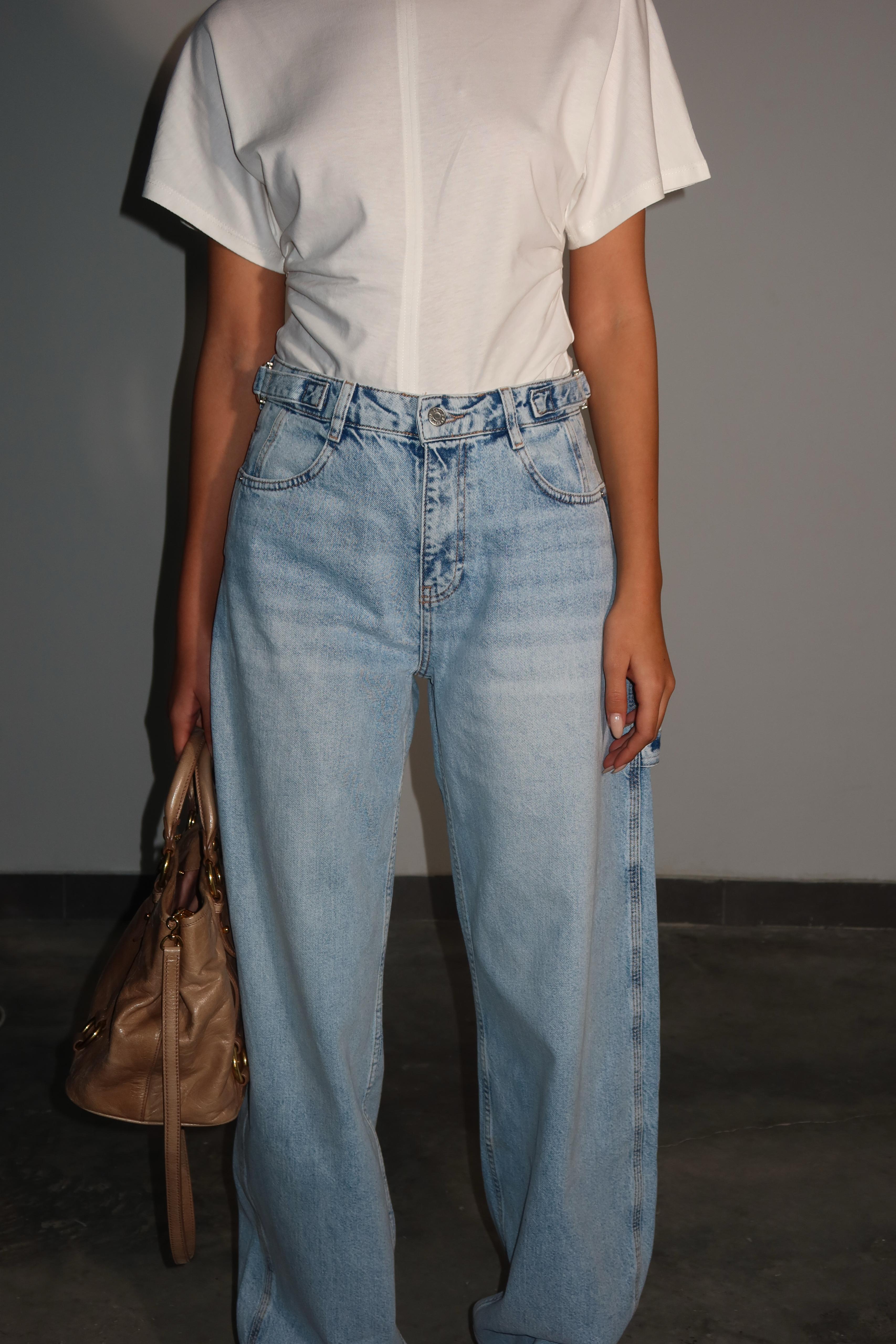 ג'ינס פרל תכלת