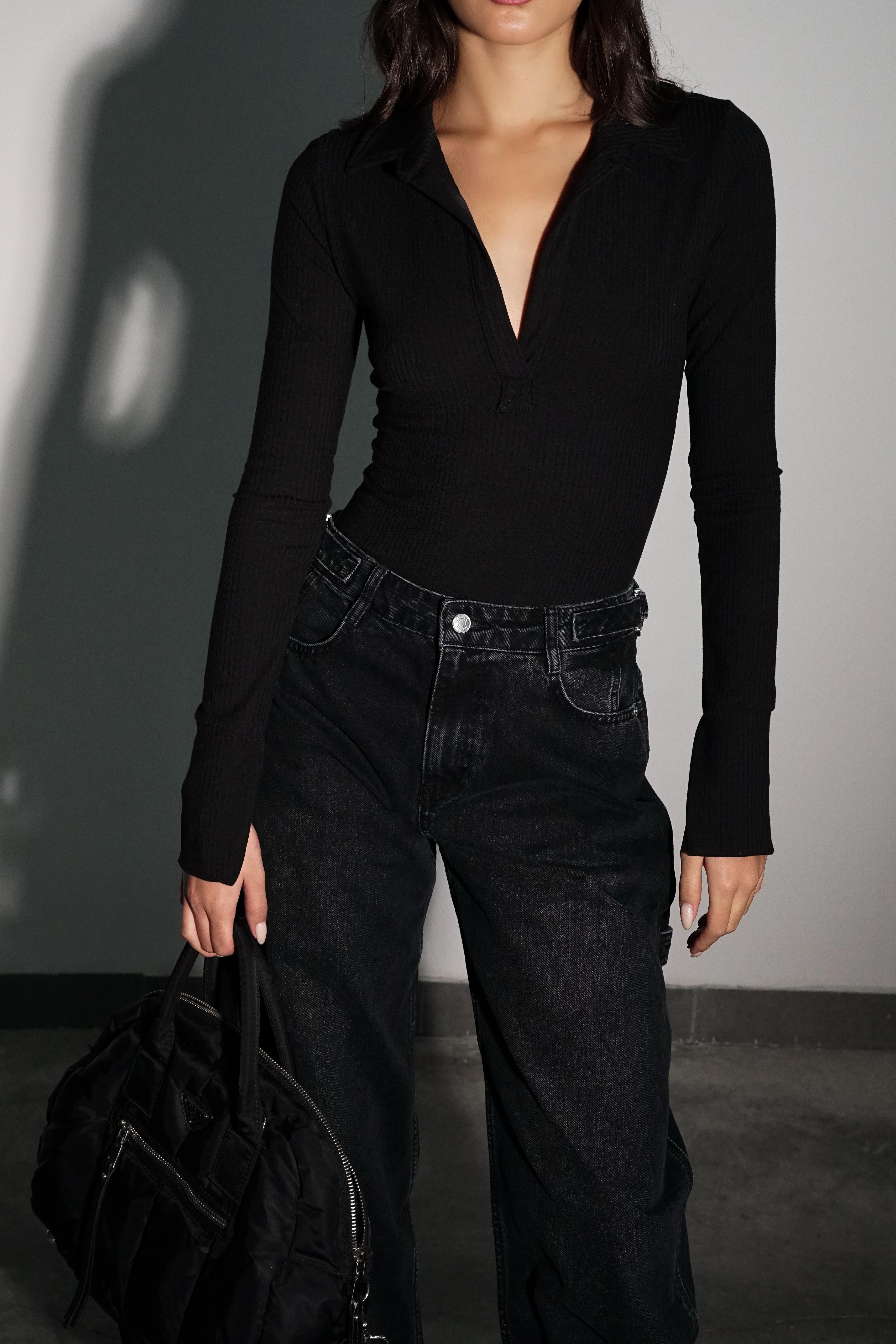 ג'ינס פרל שחור