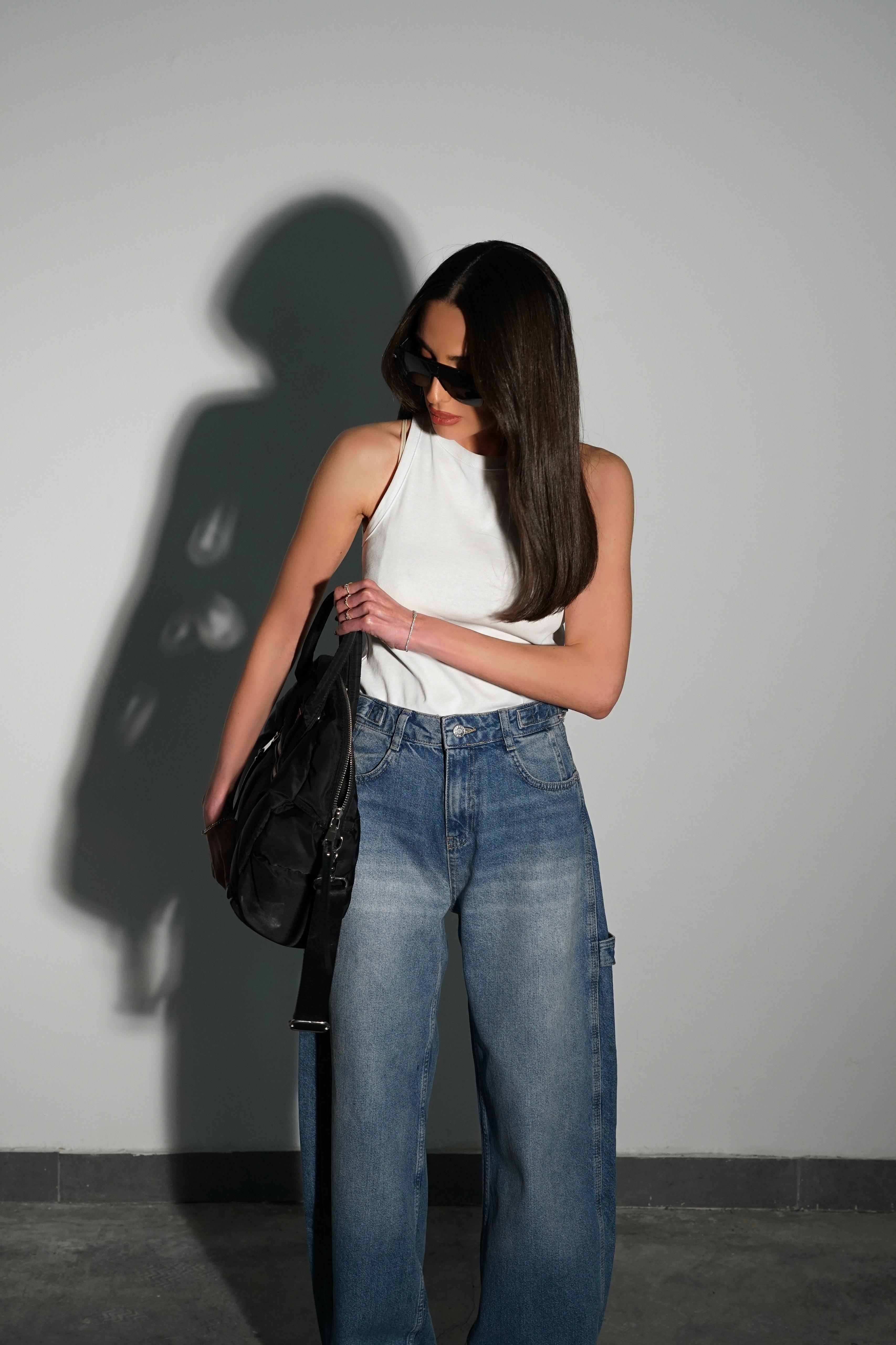 ג'ינס פרל כחול