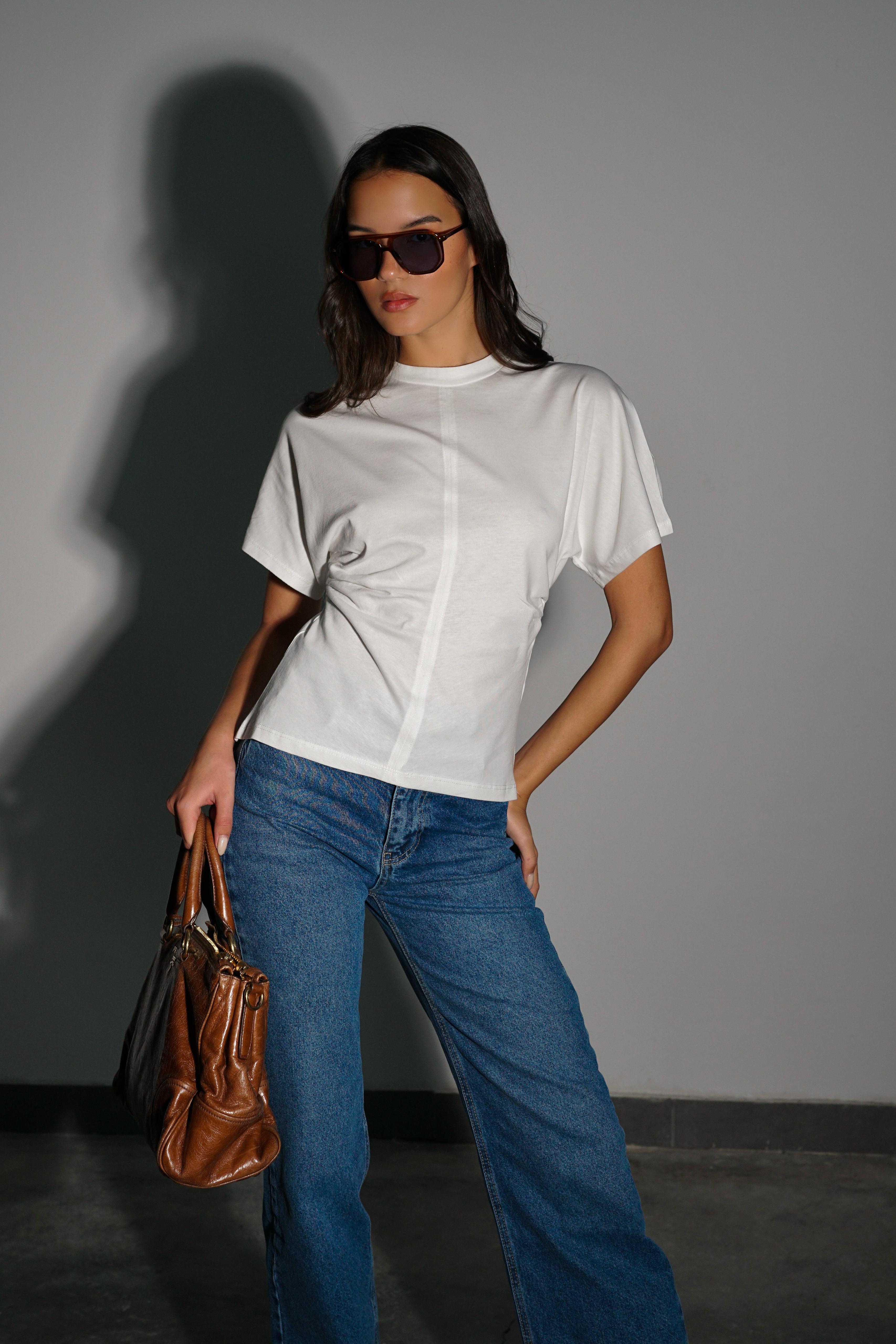 חולצת סייט לבן