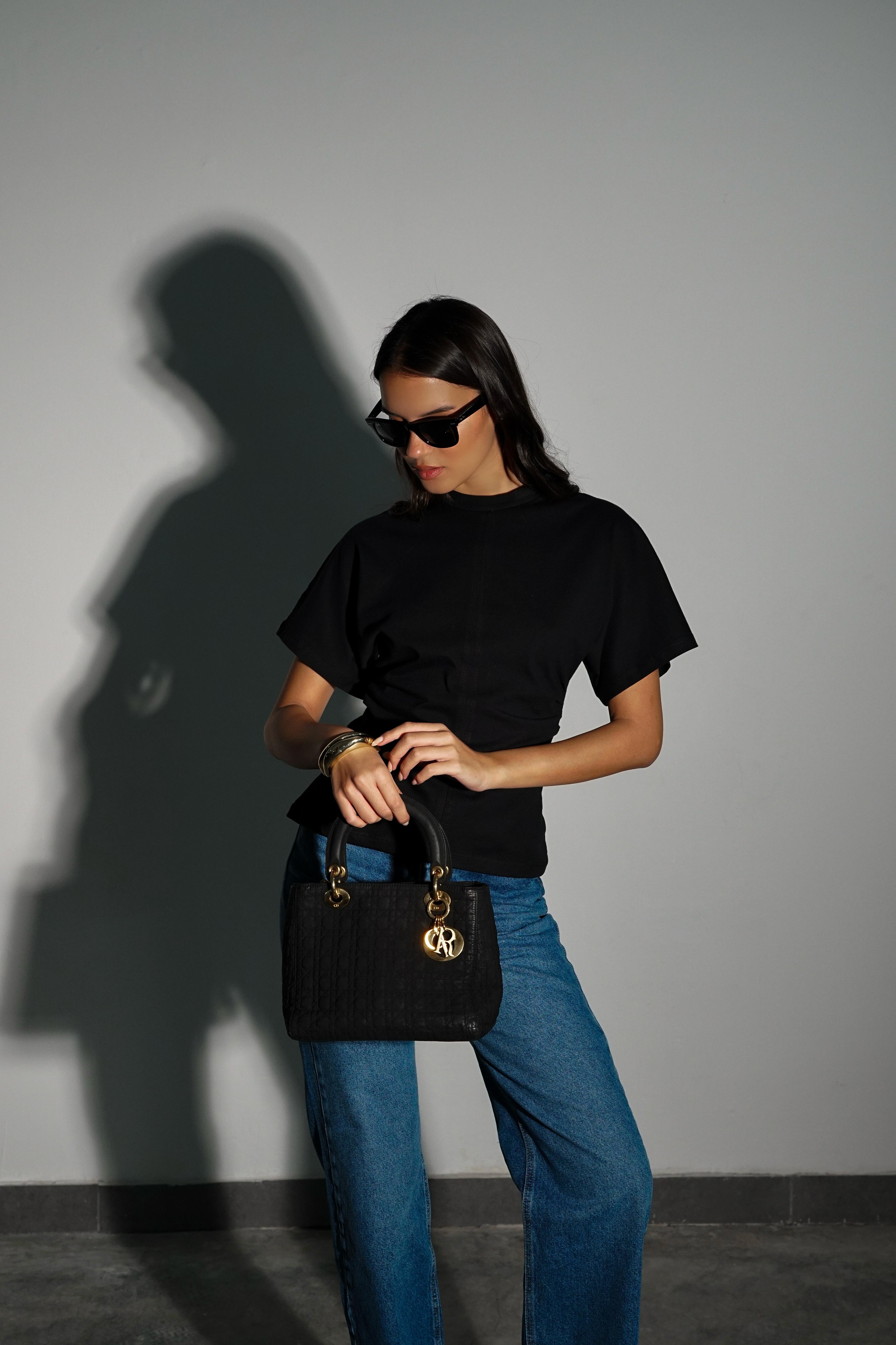 חולצת סייט שחור