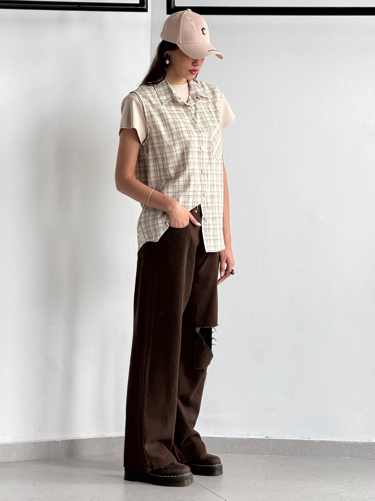 חולצת פראני בז'