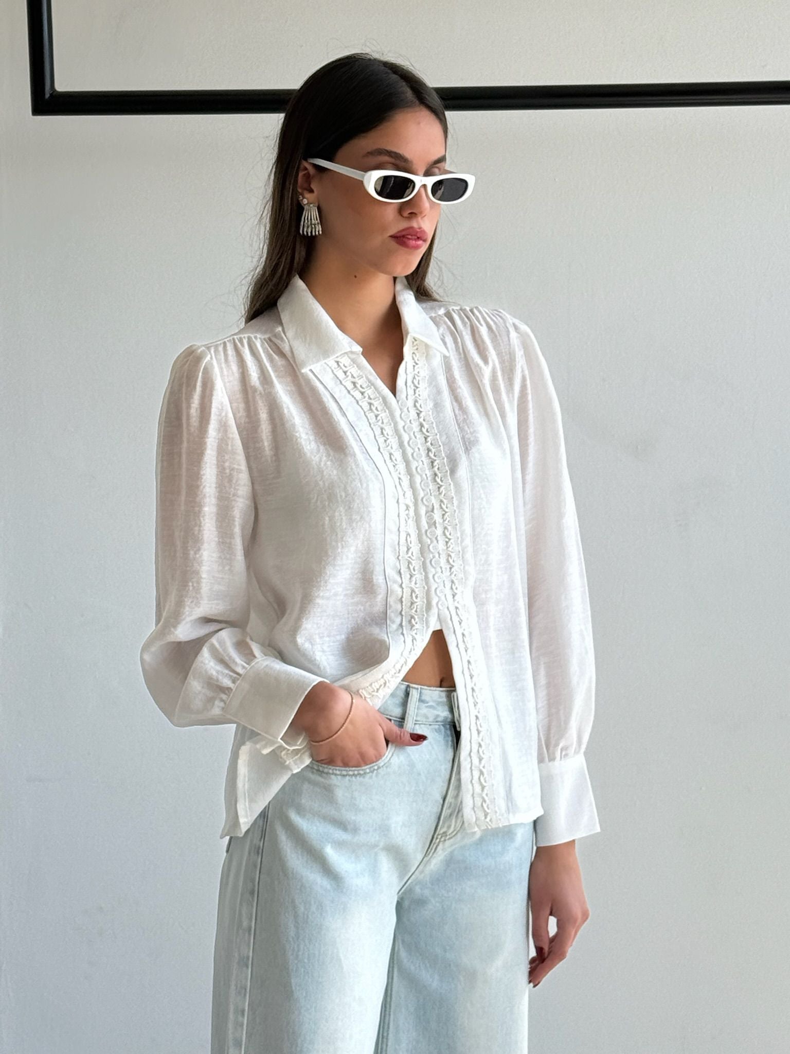 חולצת נואל לבן