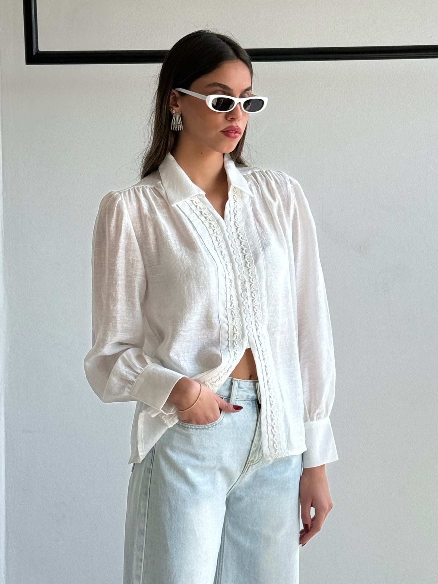 חולצת נואל לבן