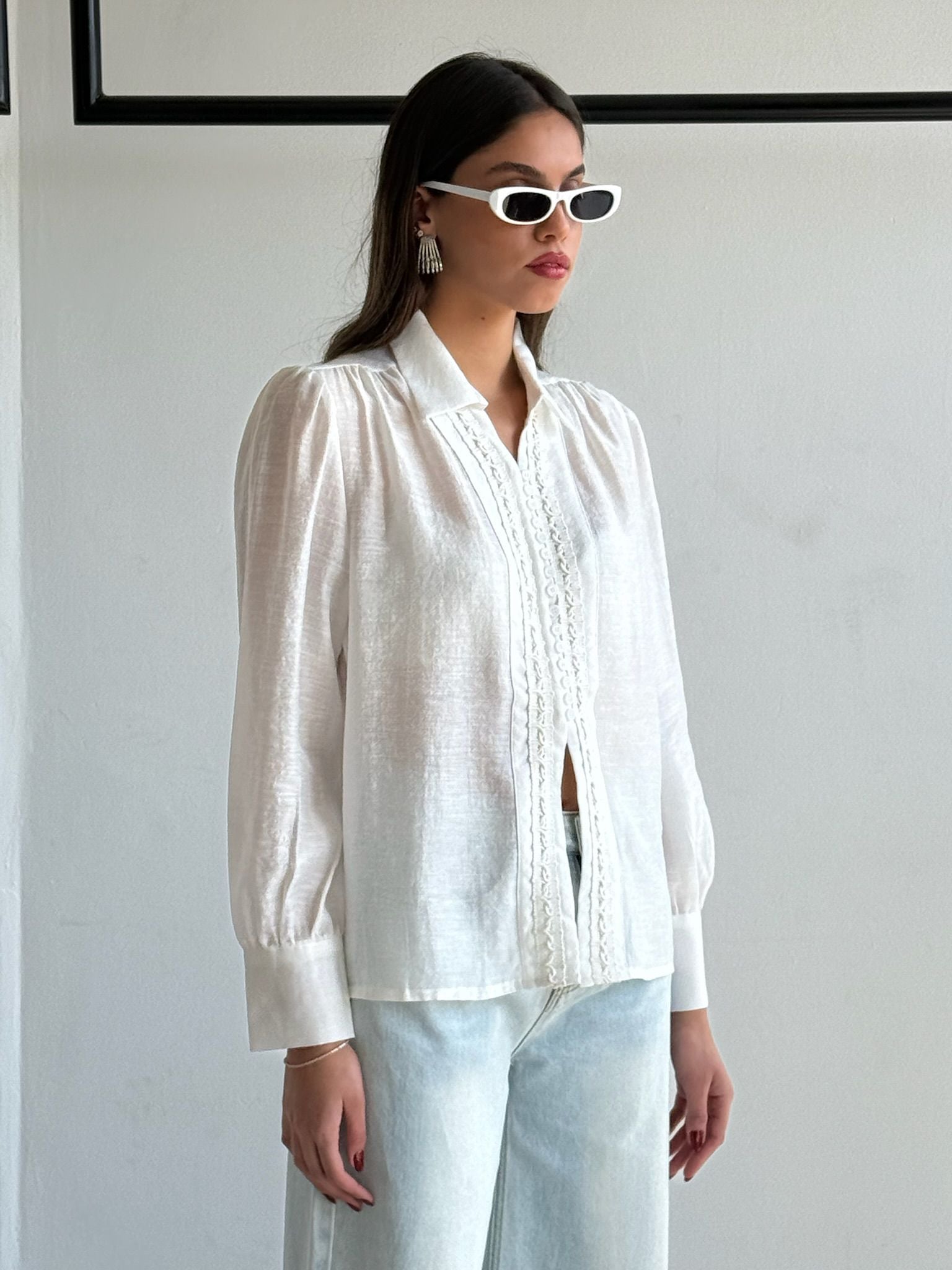 חולצת נואל לבן