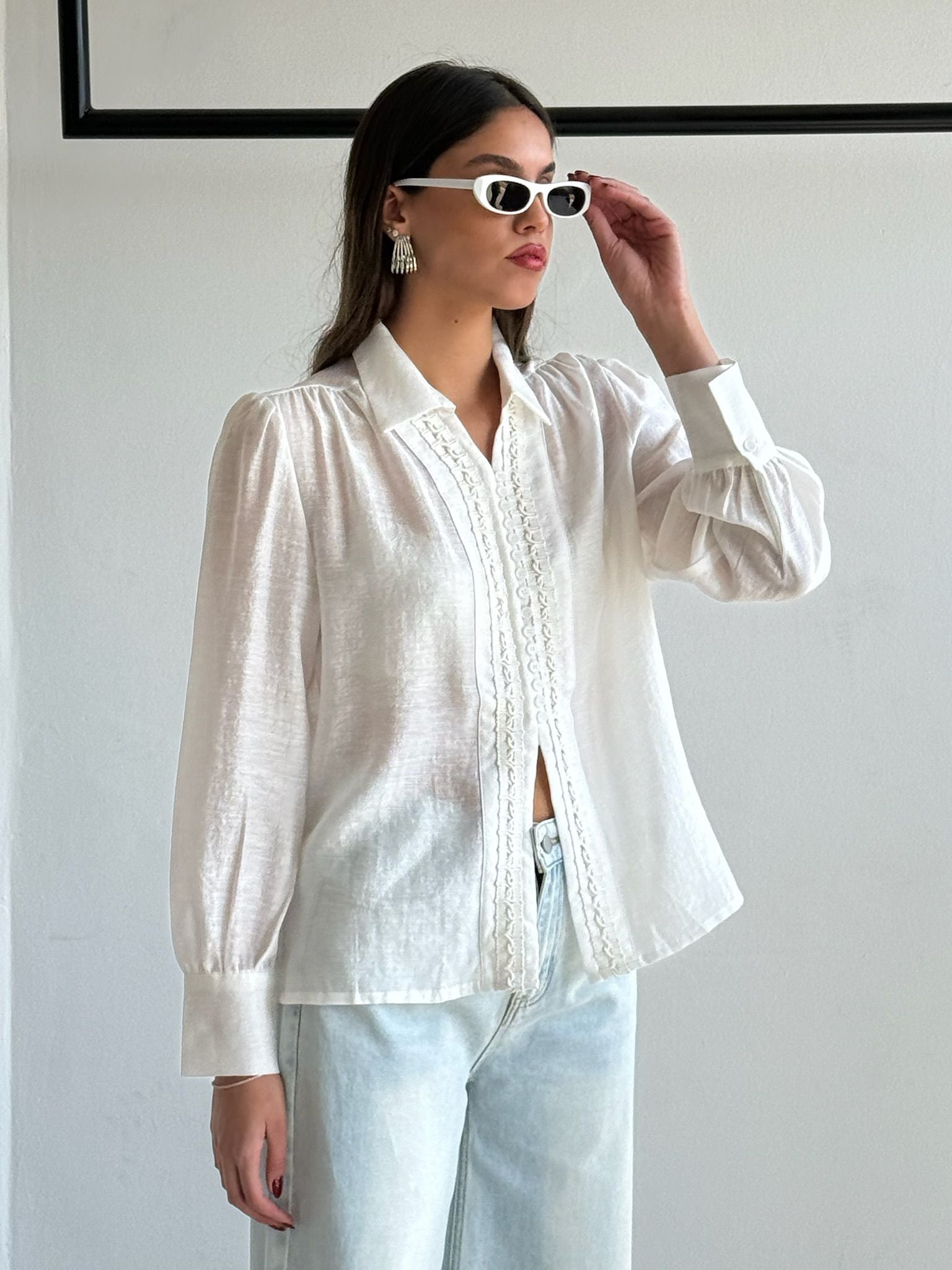 חולצת נואל לבן