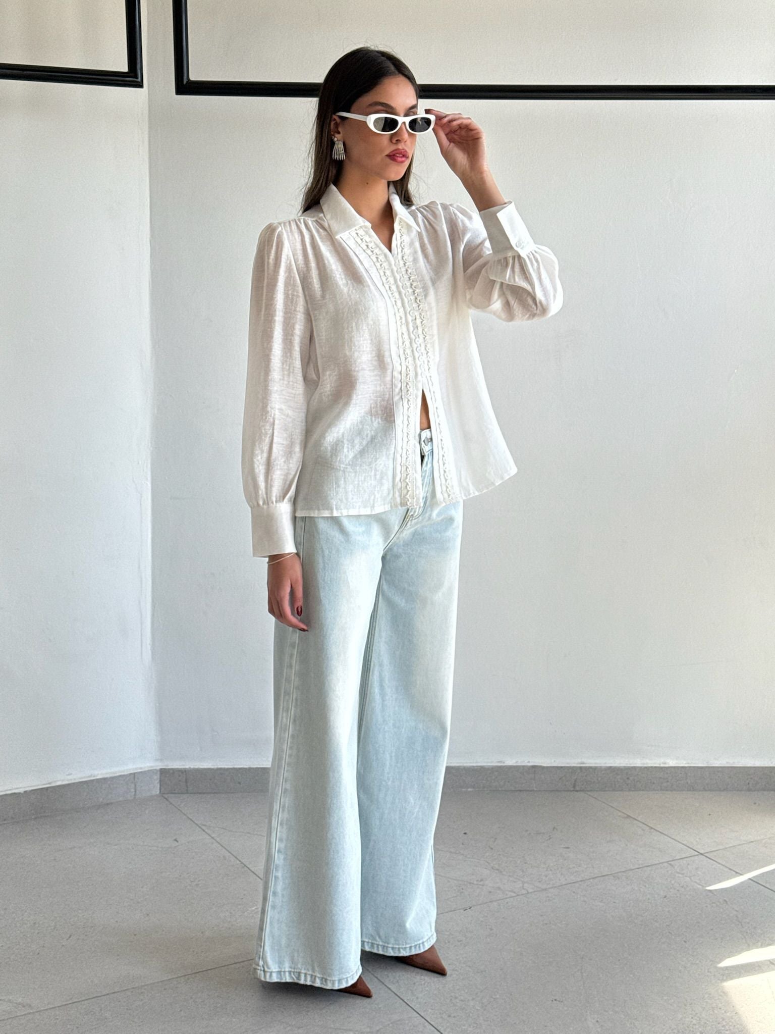 חולצת נואל לבן