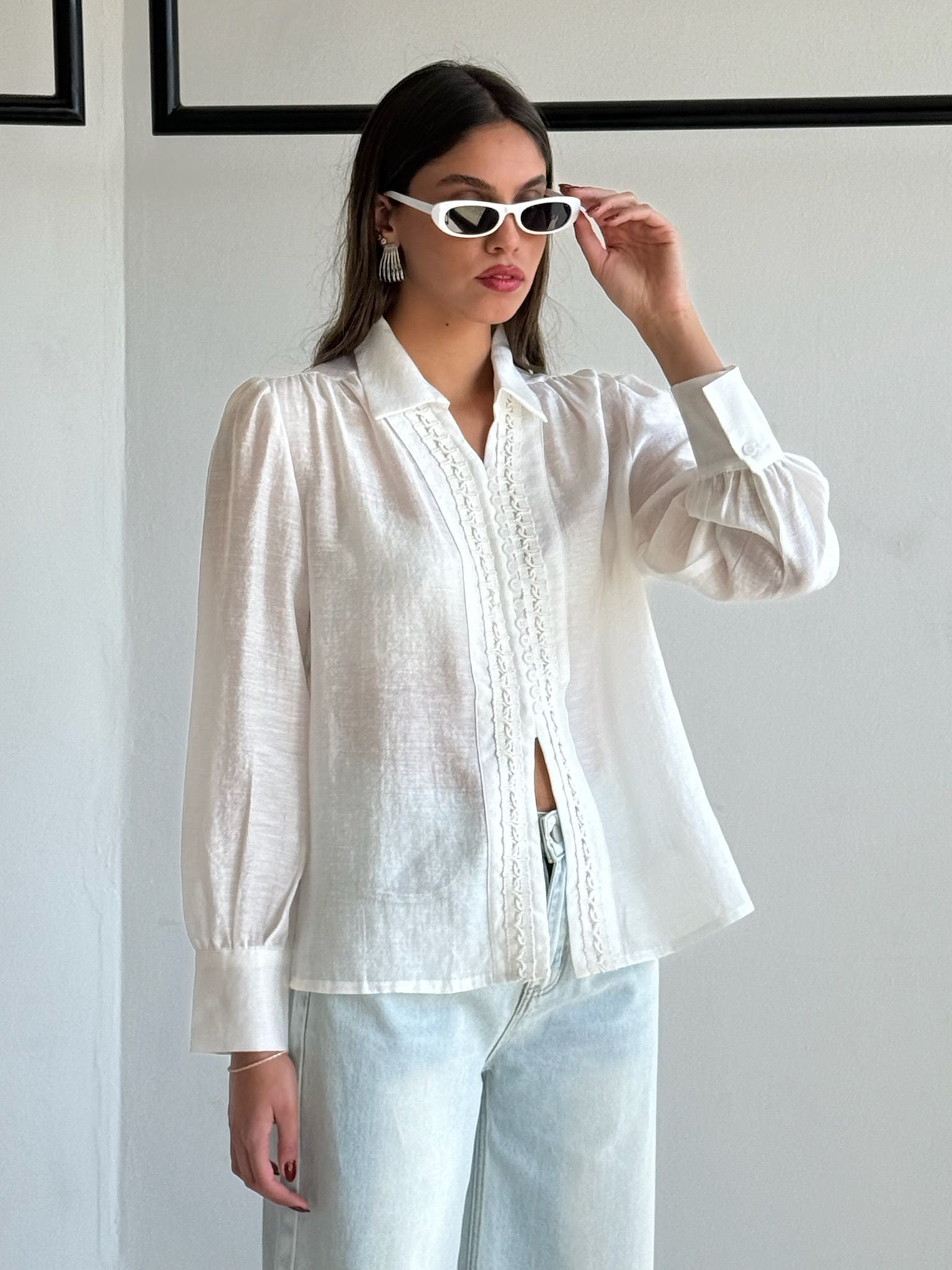 חולצת נואל לבן