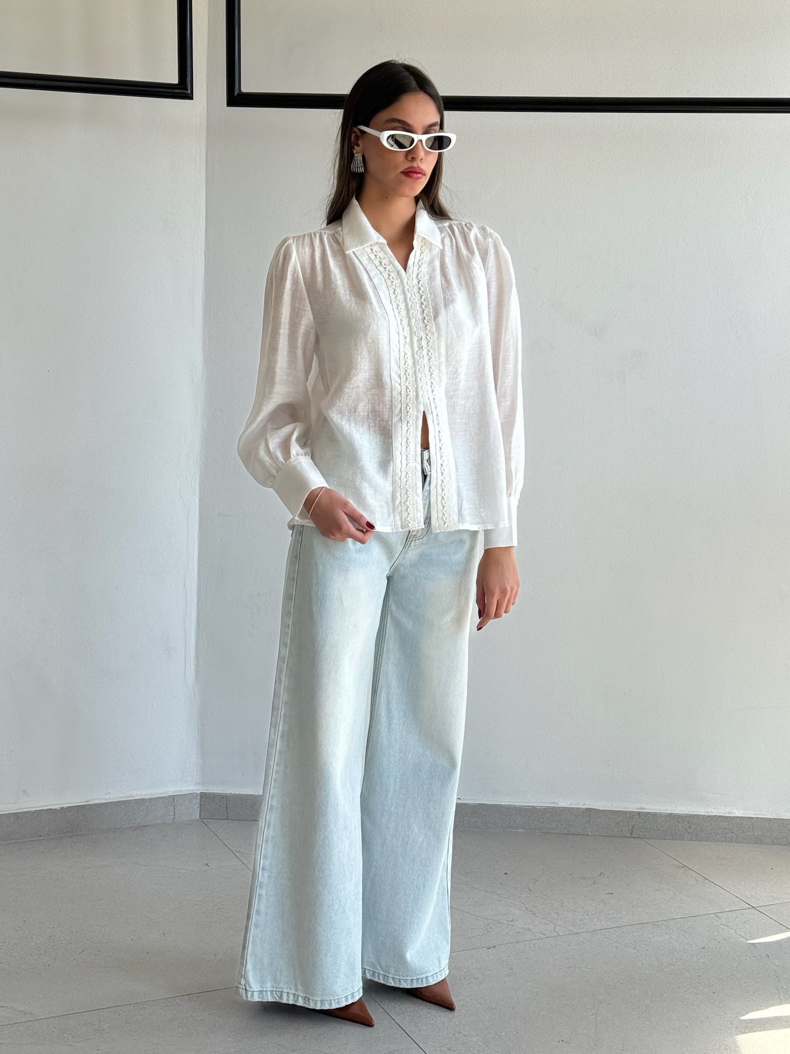 חולצת נואל לבן