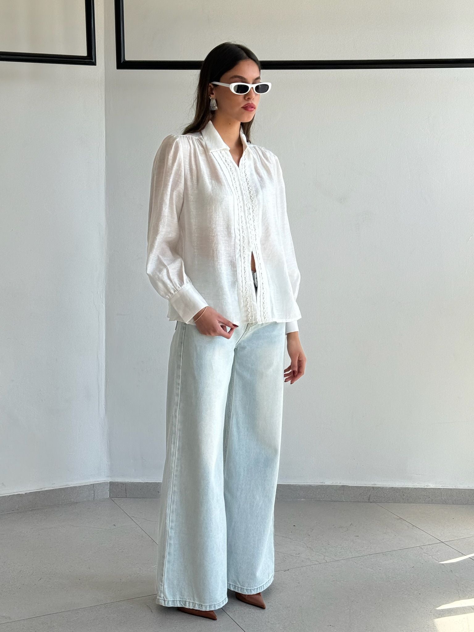 חולצת נואל לבן