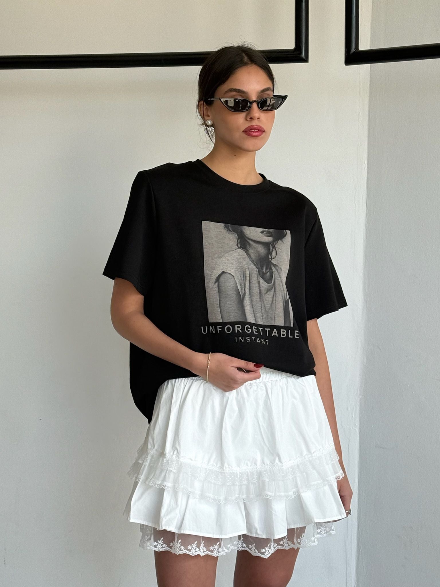 חולצת אבישג שחור