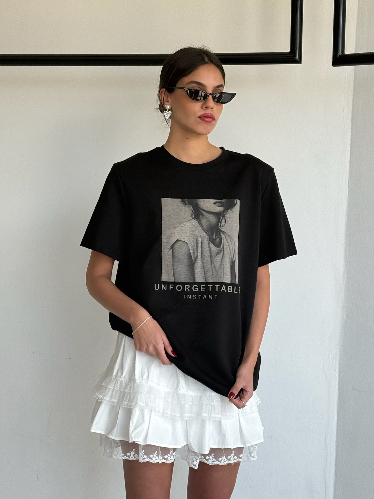 חולצת אבישג שחור