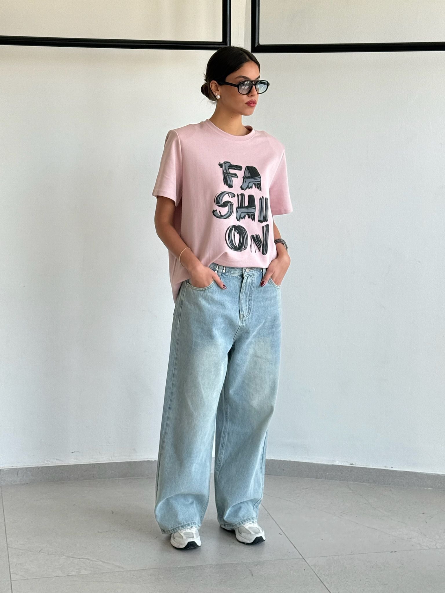 חולצת אדל ורוד