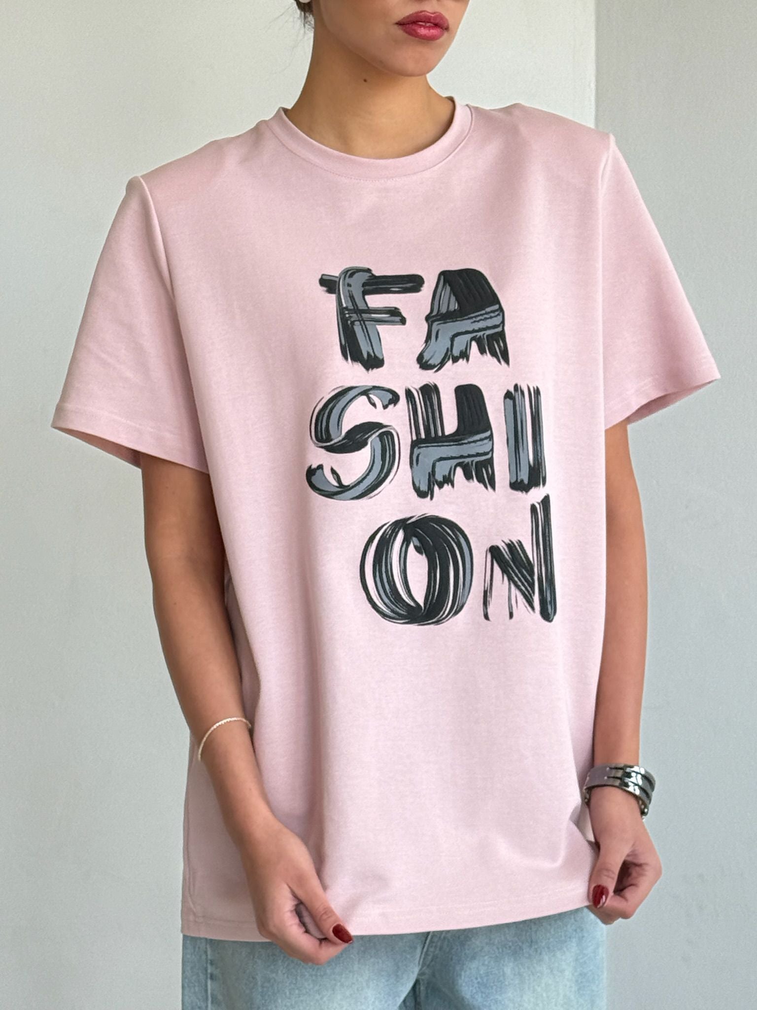 חולצת אדל ורוד