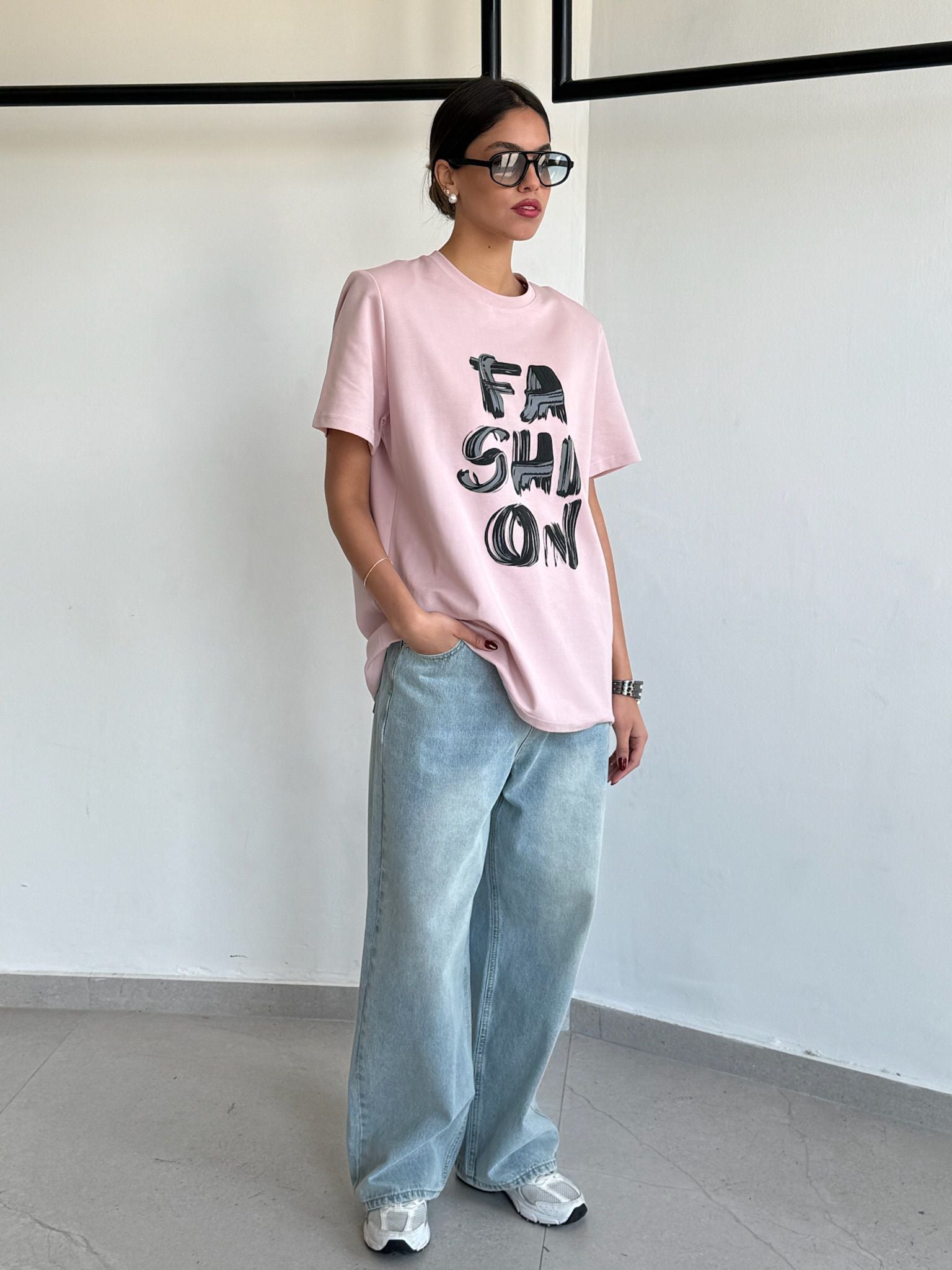 חולצת אדל ורוד