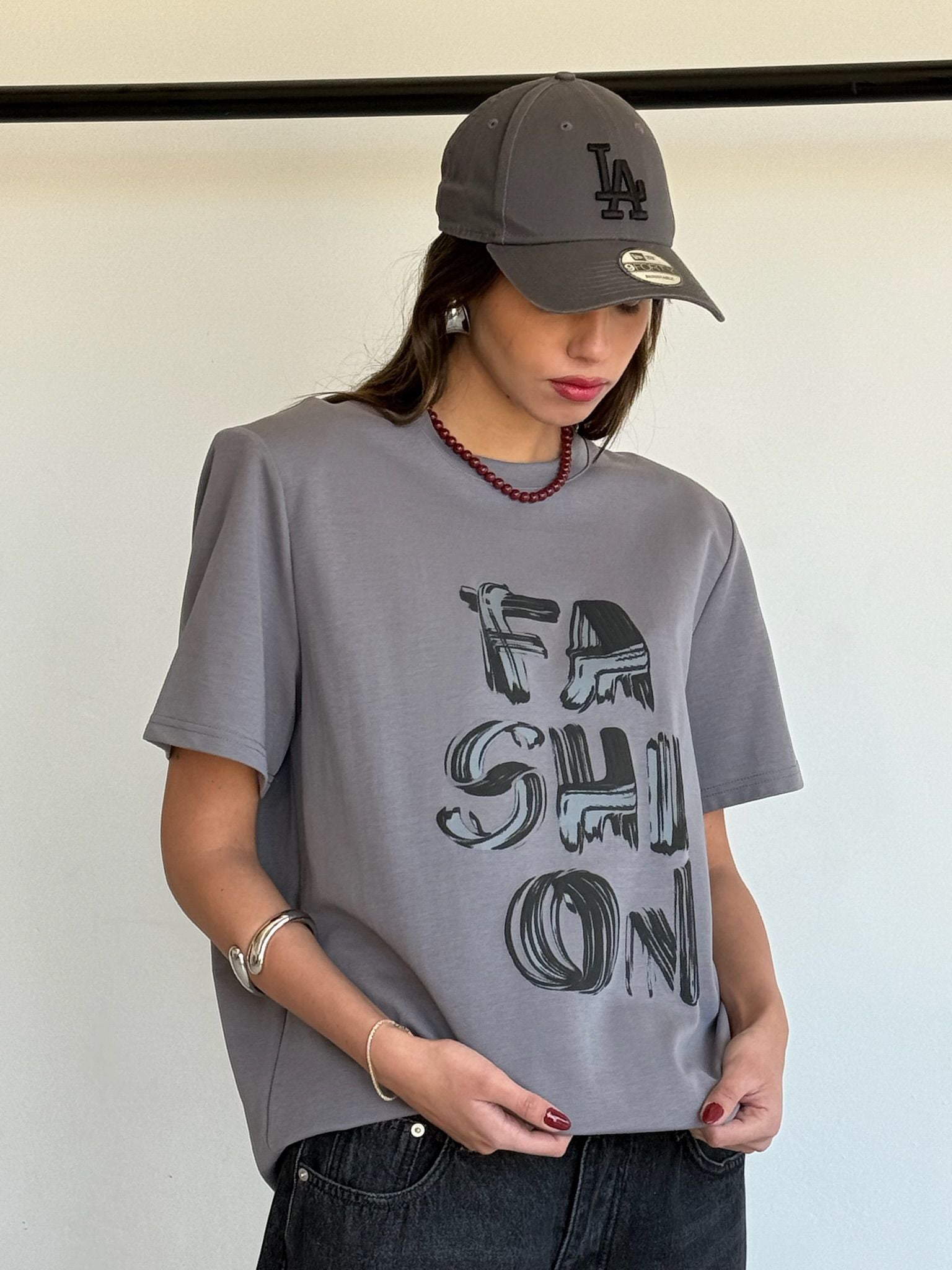 חולצת אדל אפור