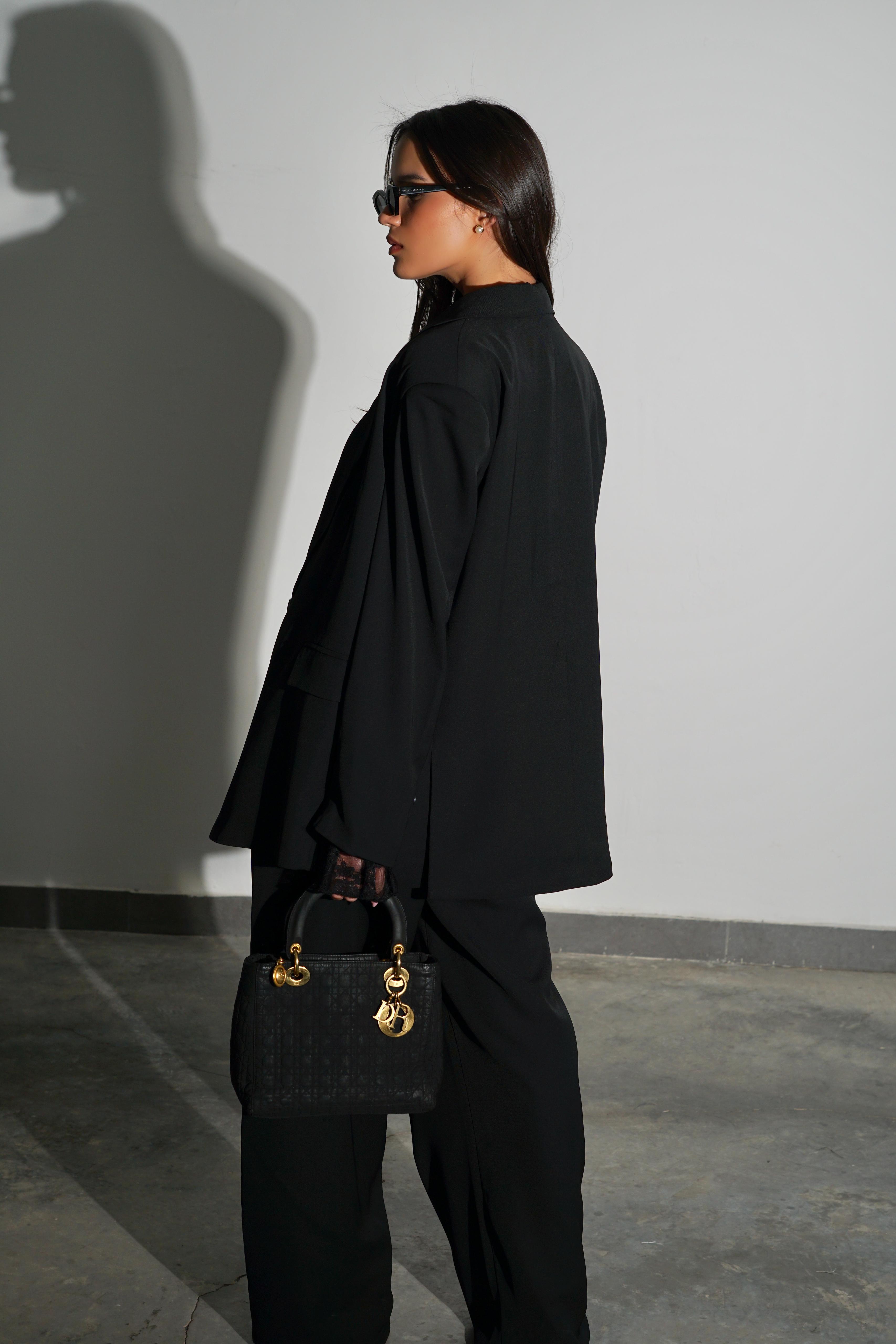 חליפת מיקלה שחור