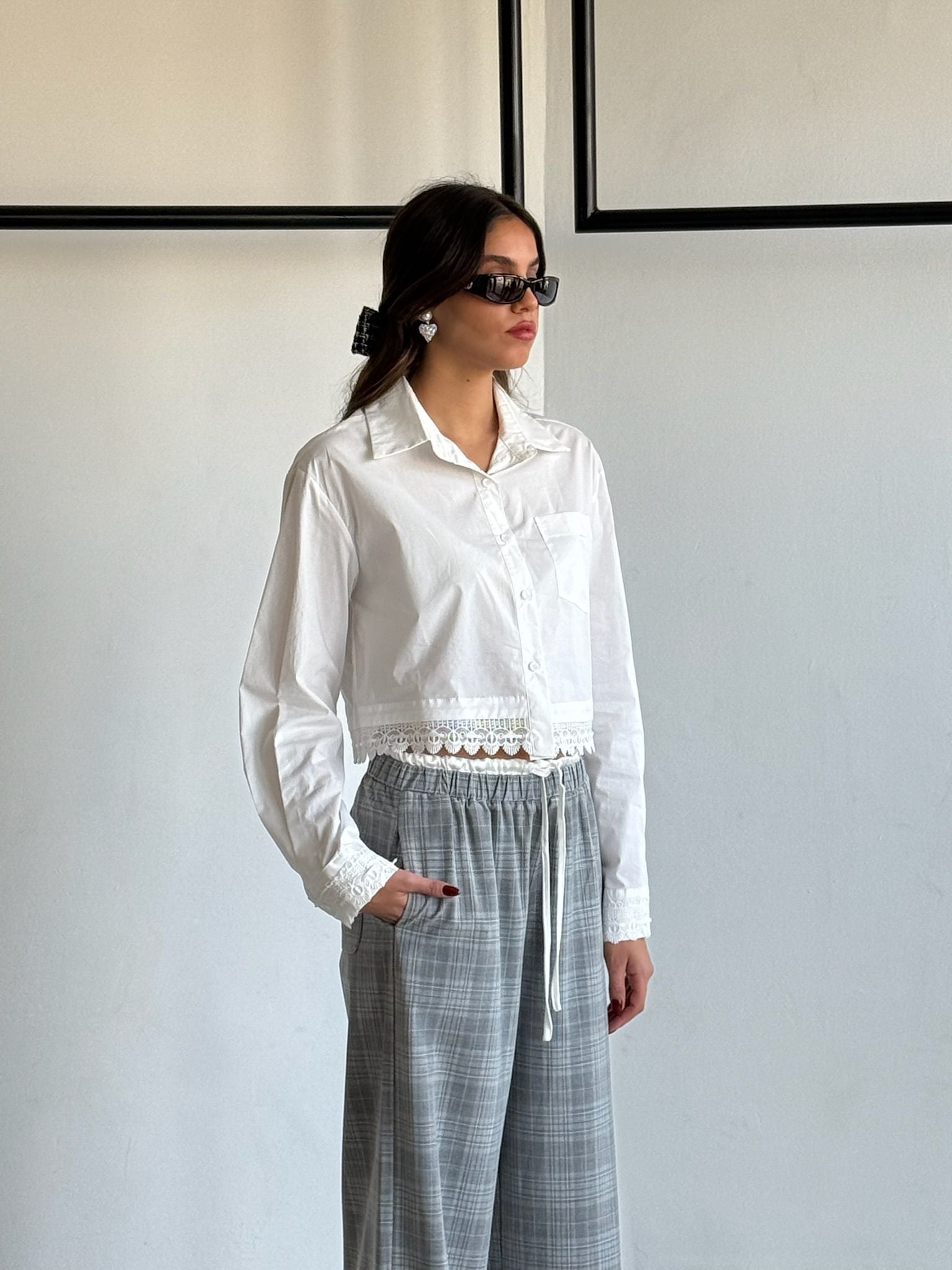 מכנס אימרי אפור