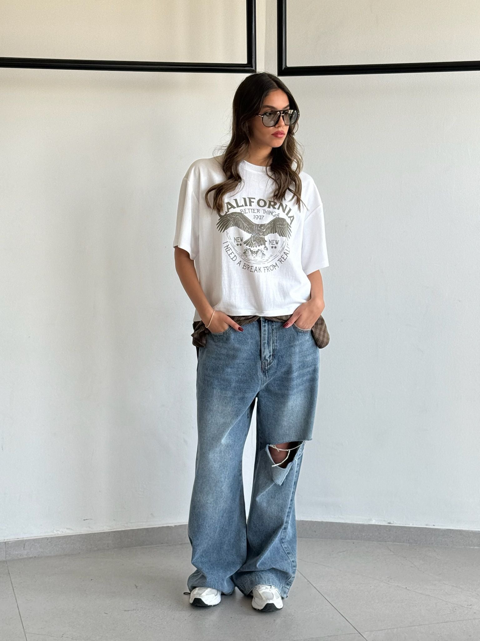 חולצת ליאה לבן