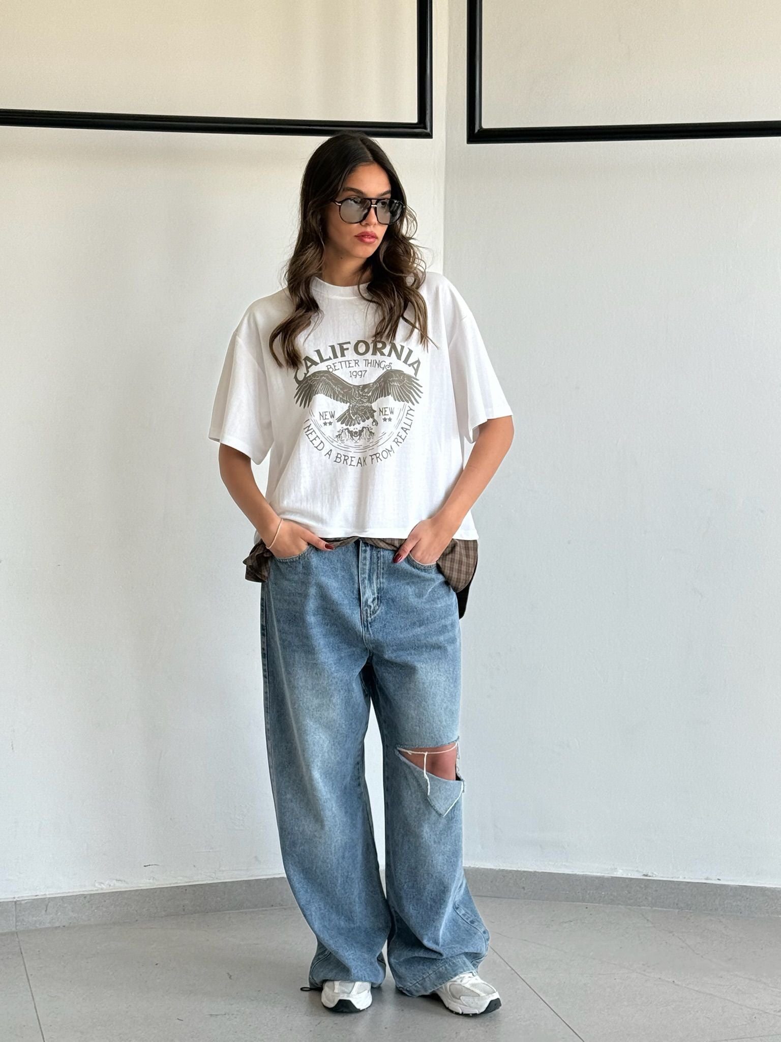 חולצת ליאה לבן