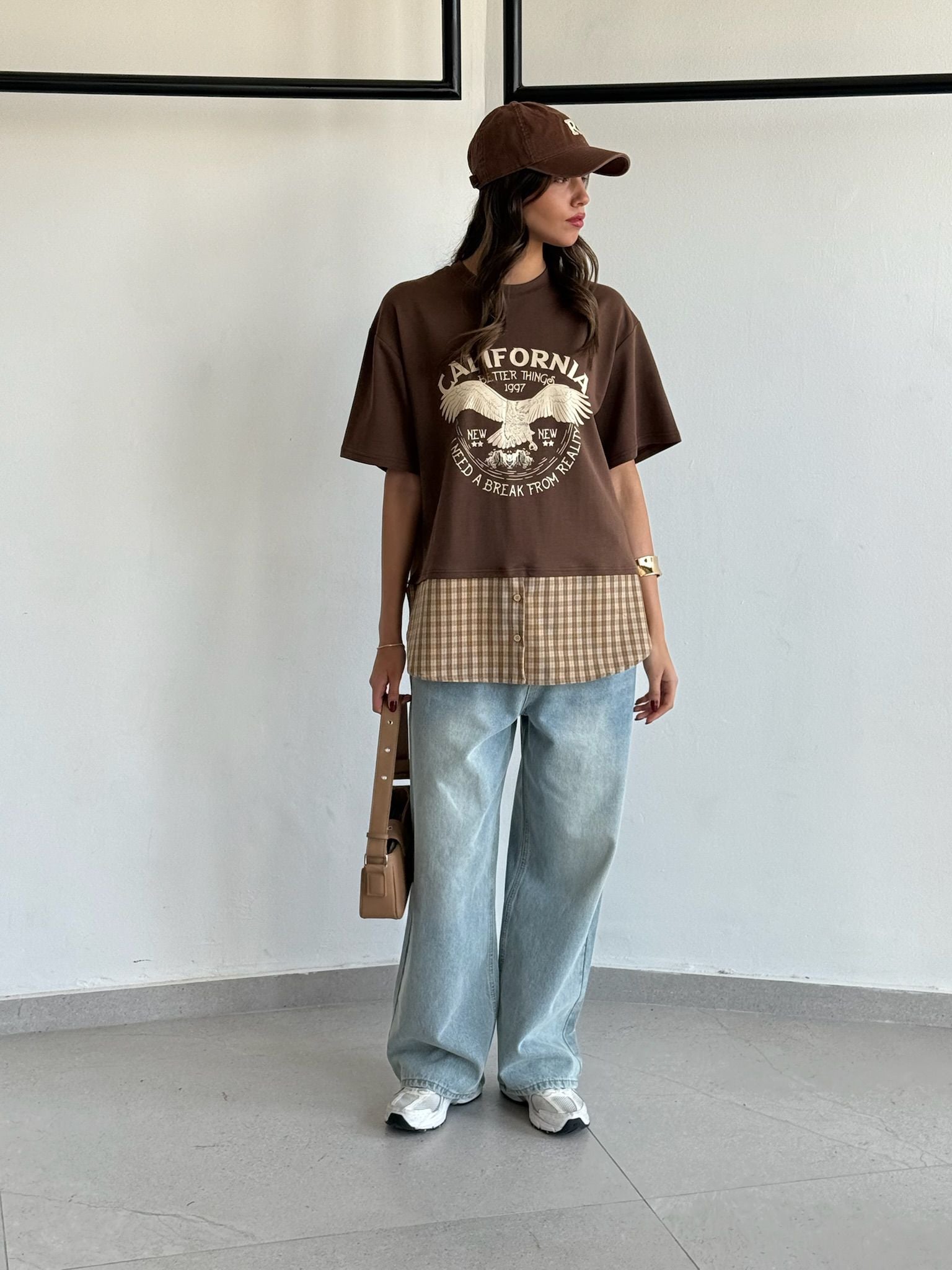 חולצת ליאה חום