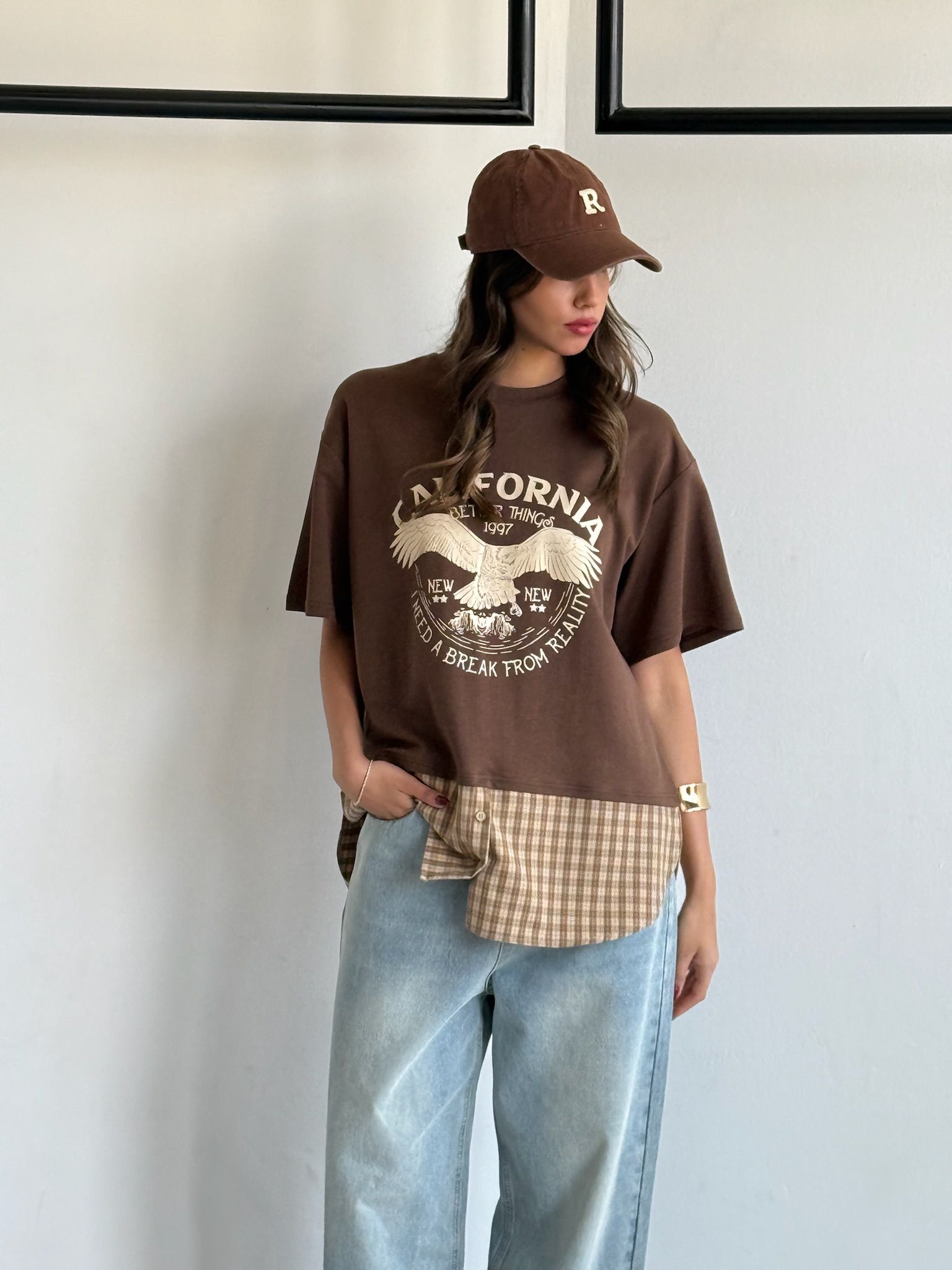 חולצת ליאה חום