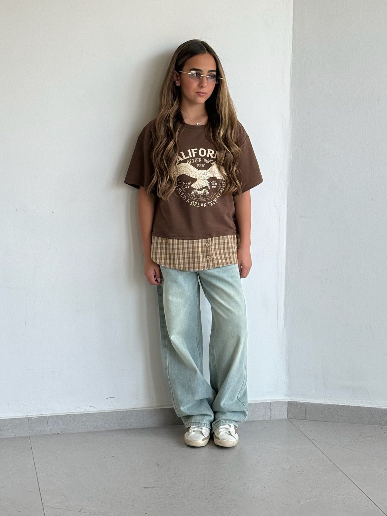 חולצת ליאה חום