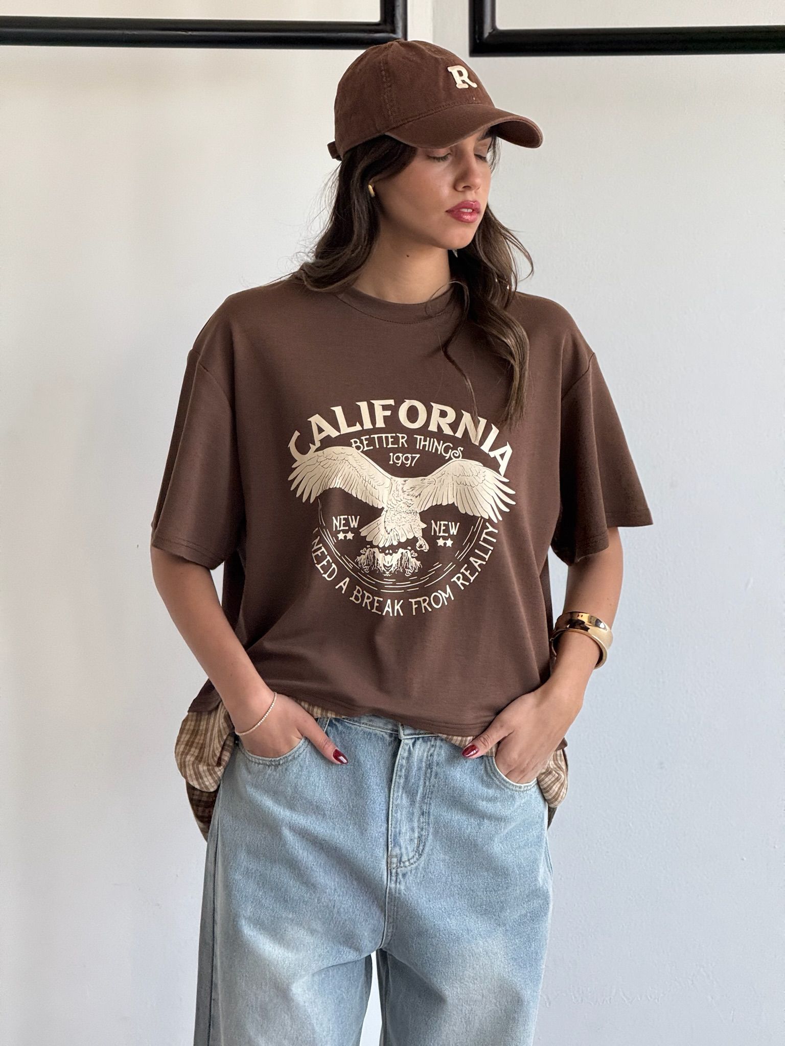 חולצת ליאה חום