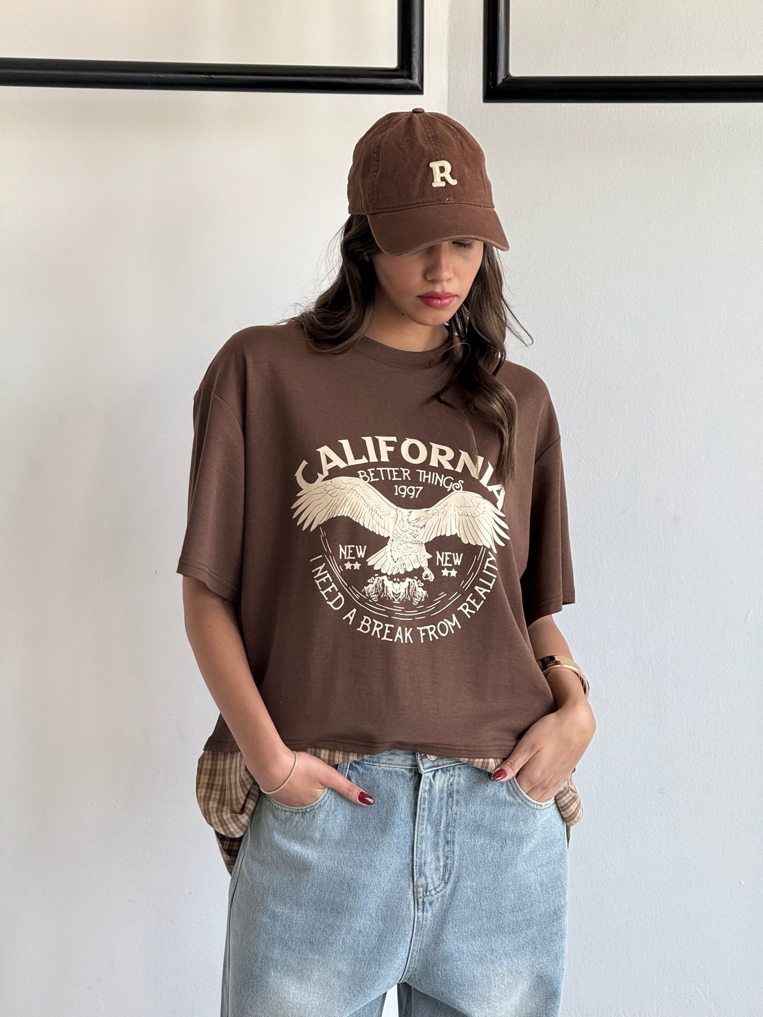 חולצת ליאה חום