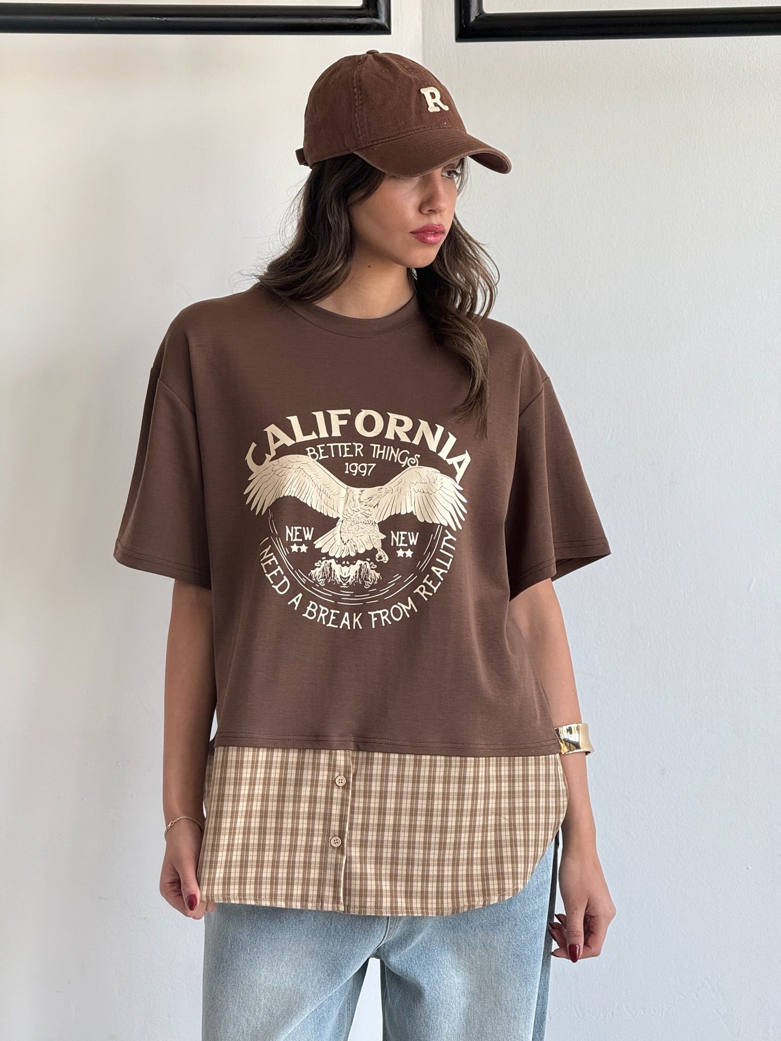 חולצת ליאה חום