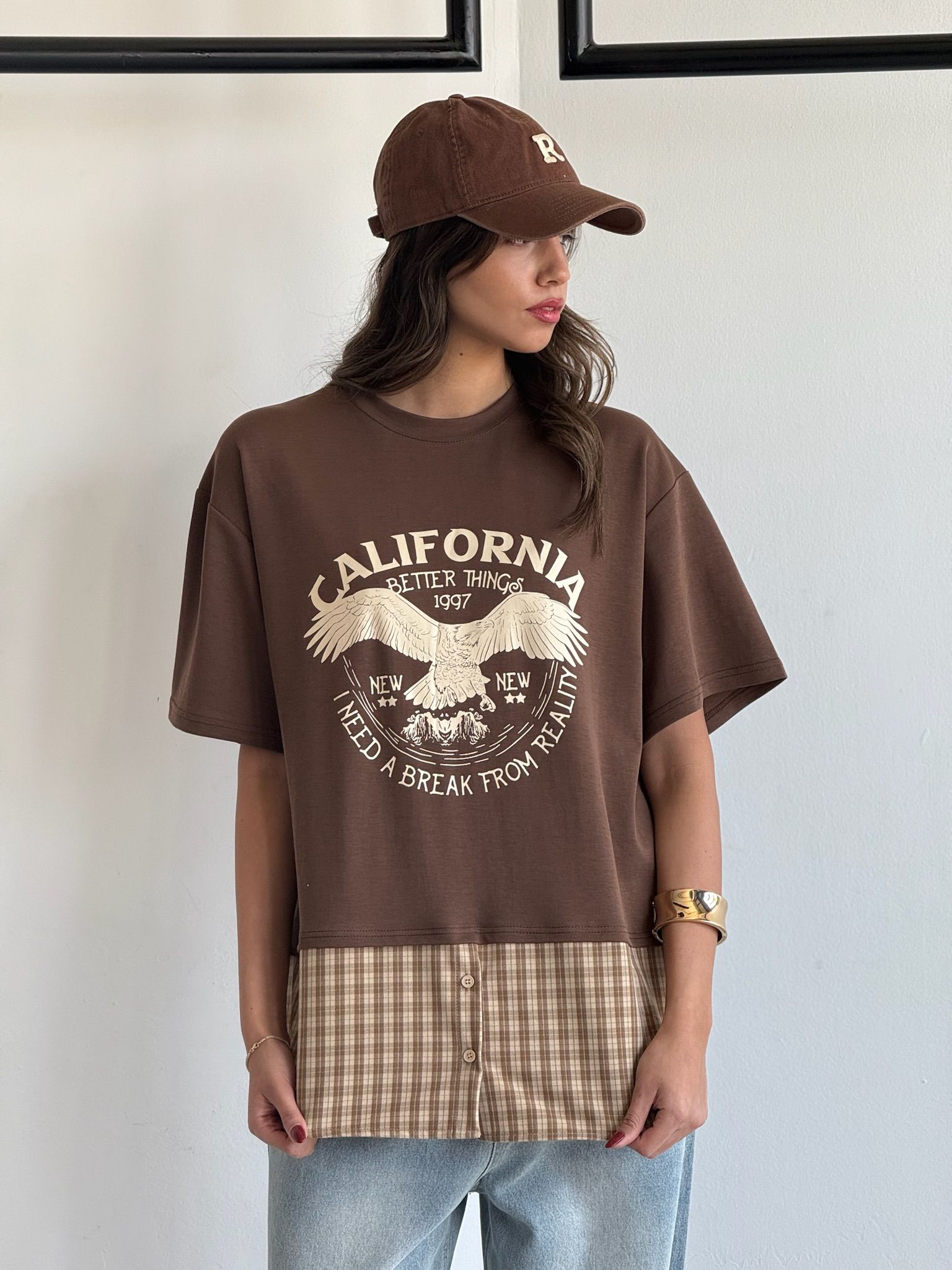 חולצת ליאה חום