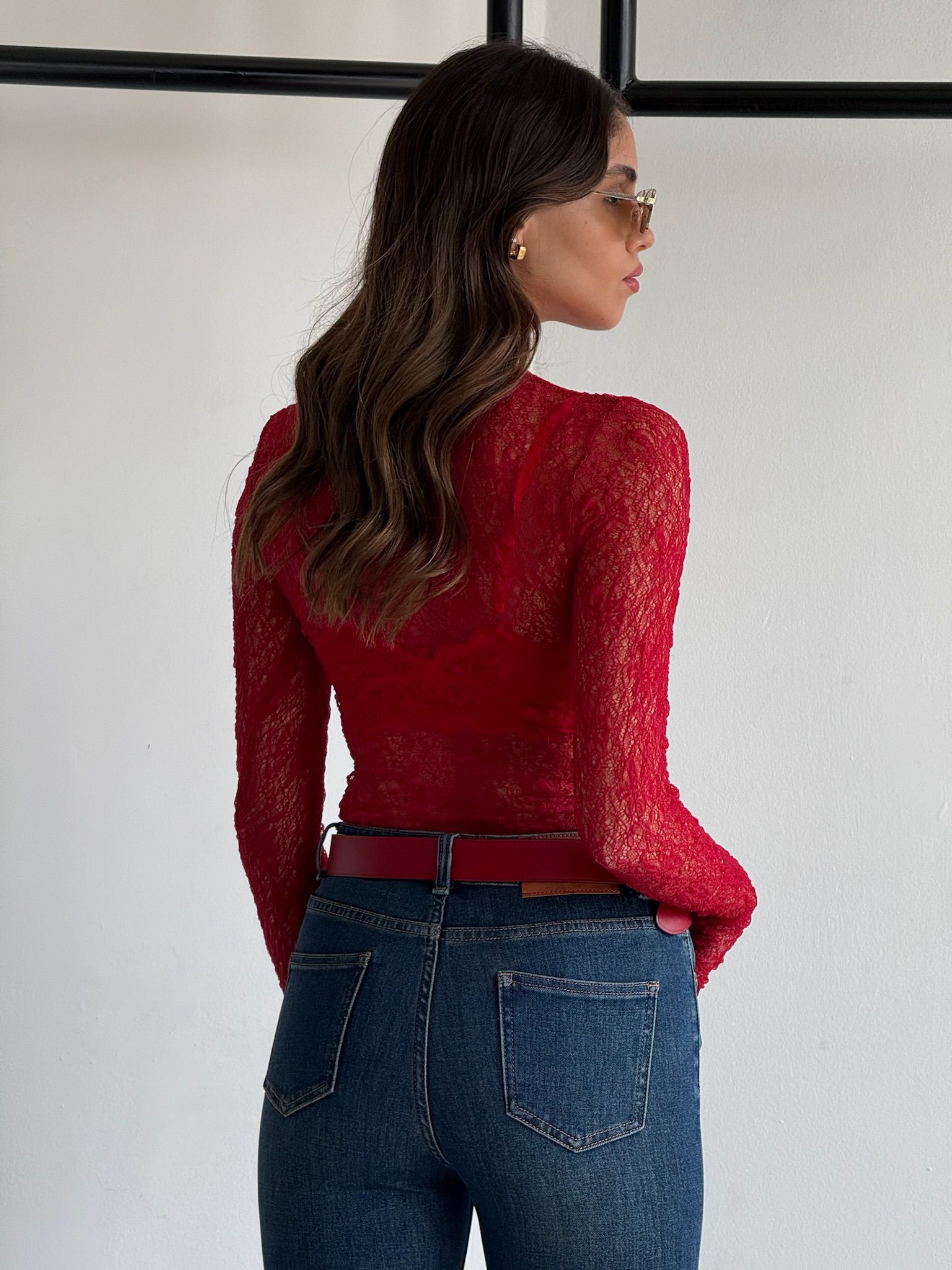 חולצת אליאן אדום