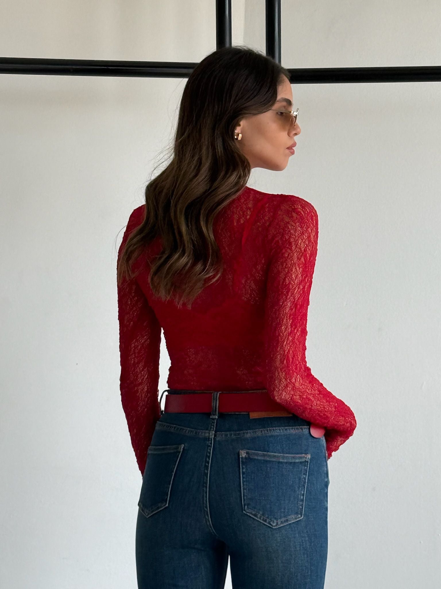 חולצת אליאן אדום