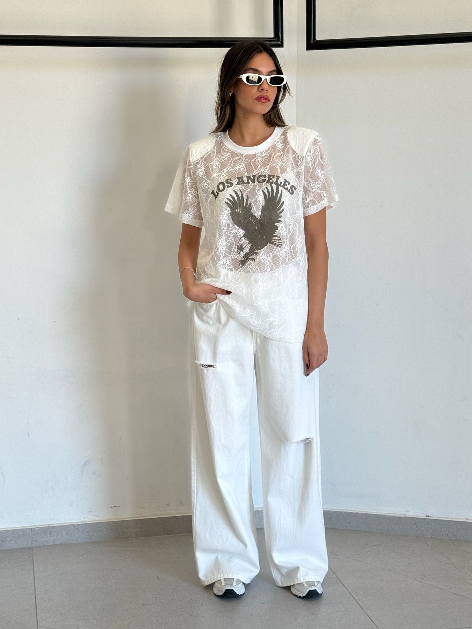 חולצת אל לבן