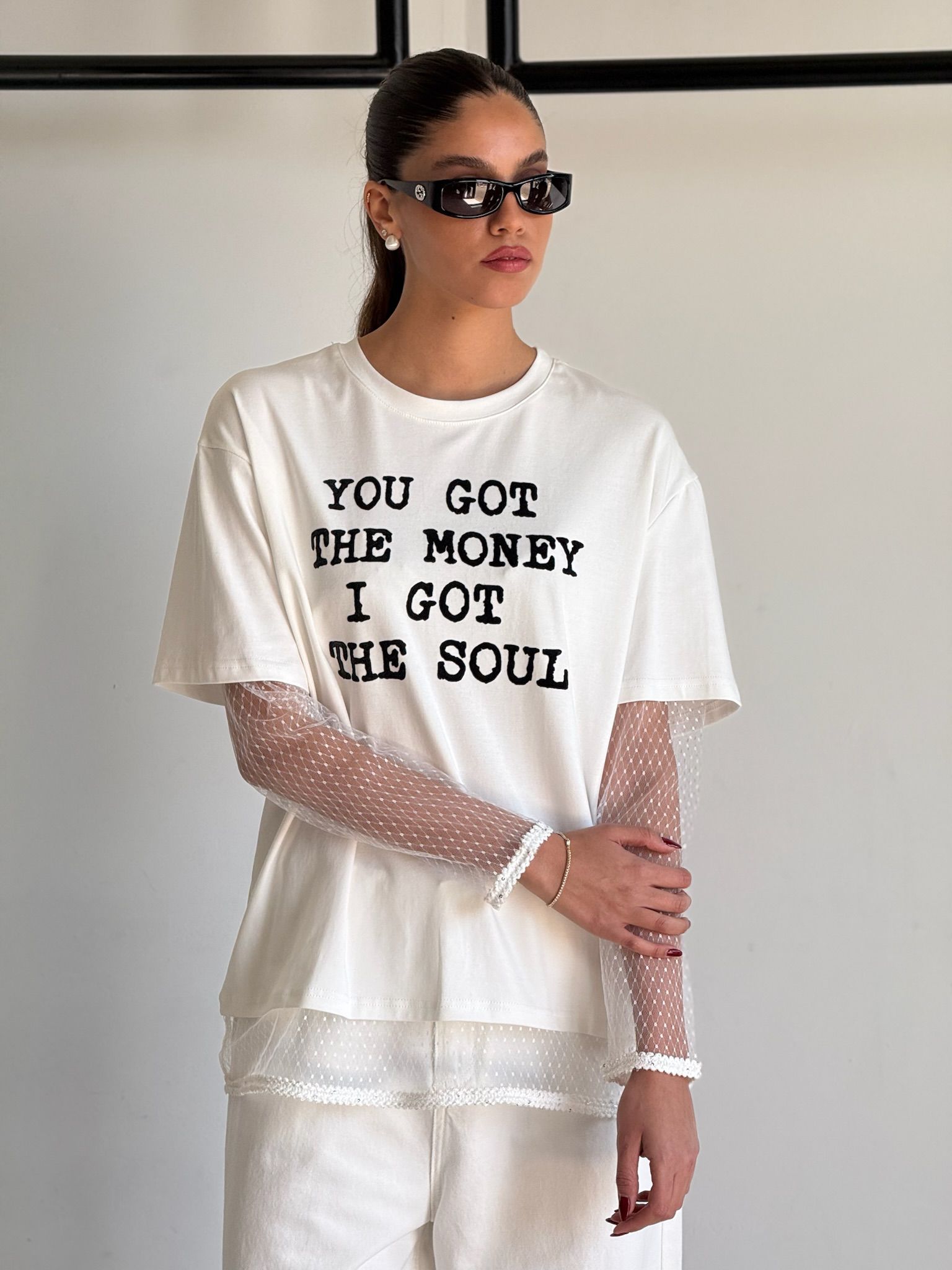 חולצת אולי לבן