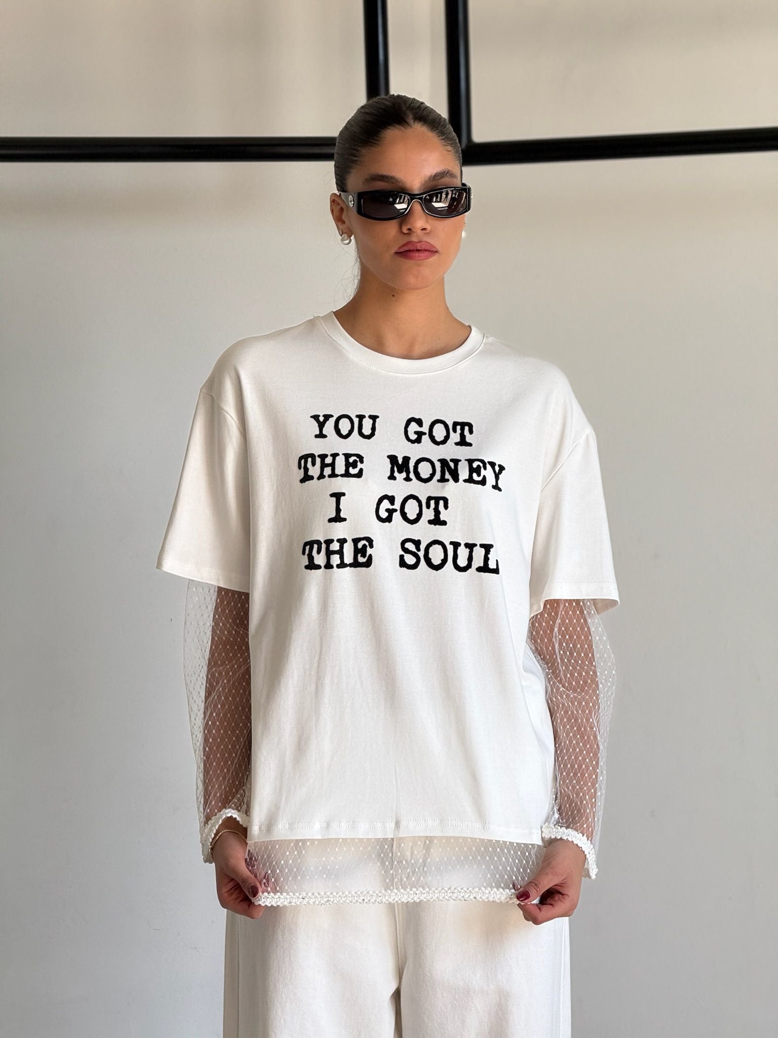 חולצת אולי לבן