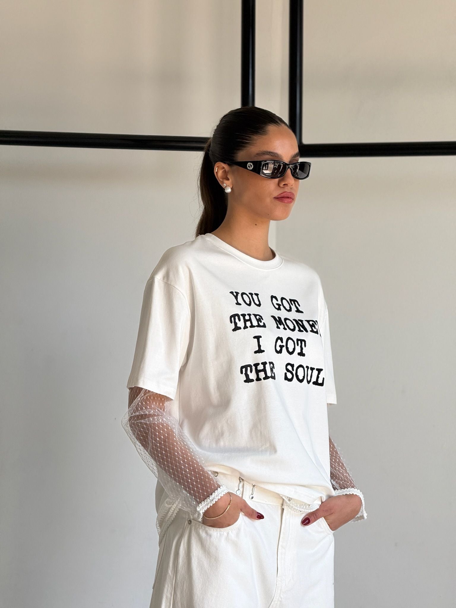 חולצת אולי לבן