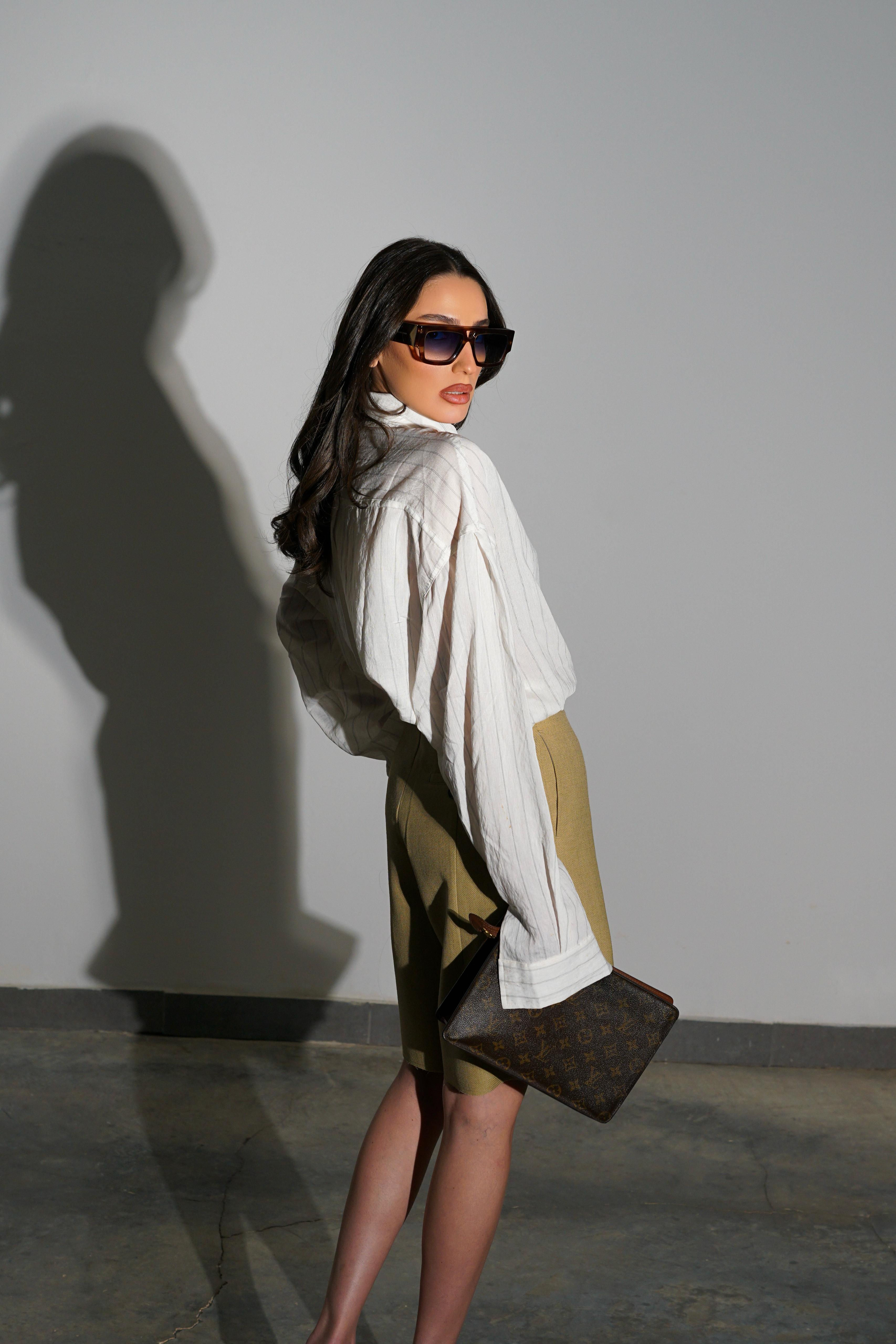 חולצת קמפארי שמנת